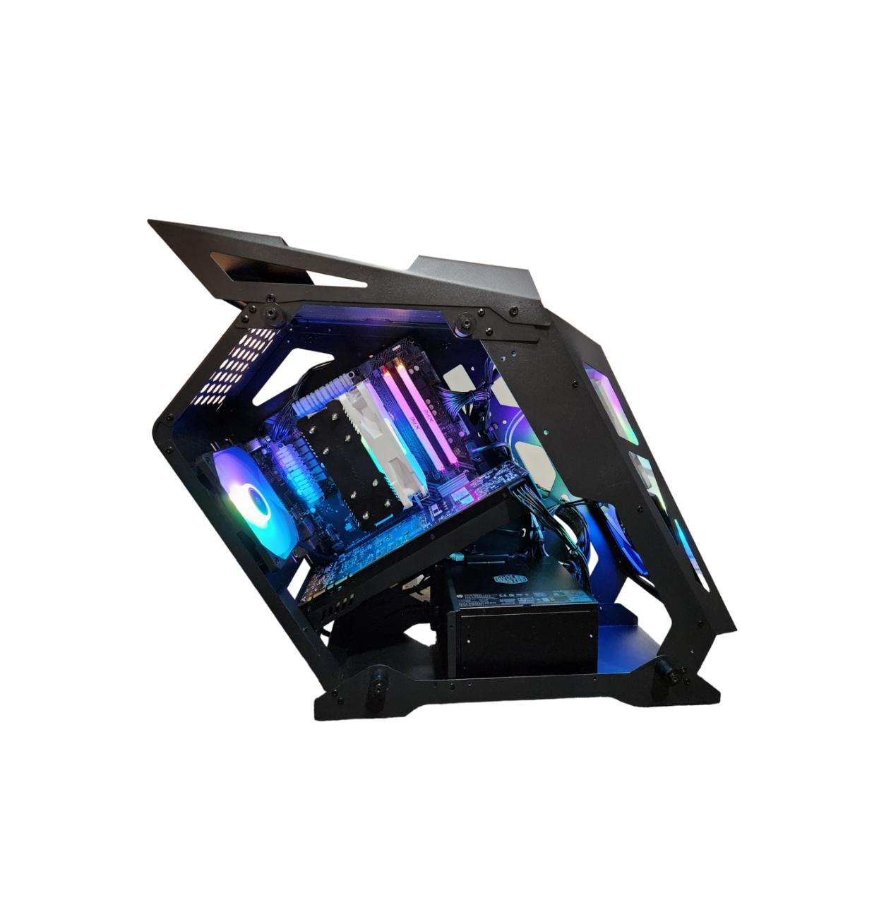 🚁Chopper🥷: GTX 1080 + Ryzen 7 + 1TB SSD + 16GB RGB RAM + 4 RGB Fans (Angled RGB Gaming PC)