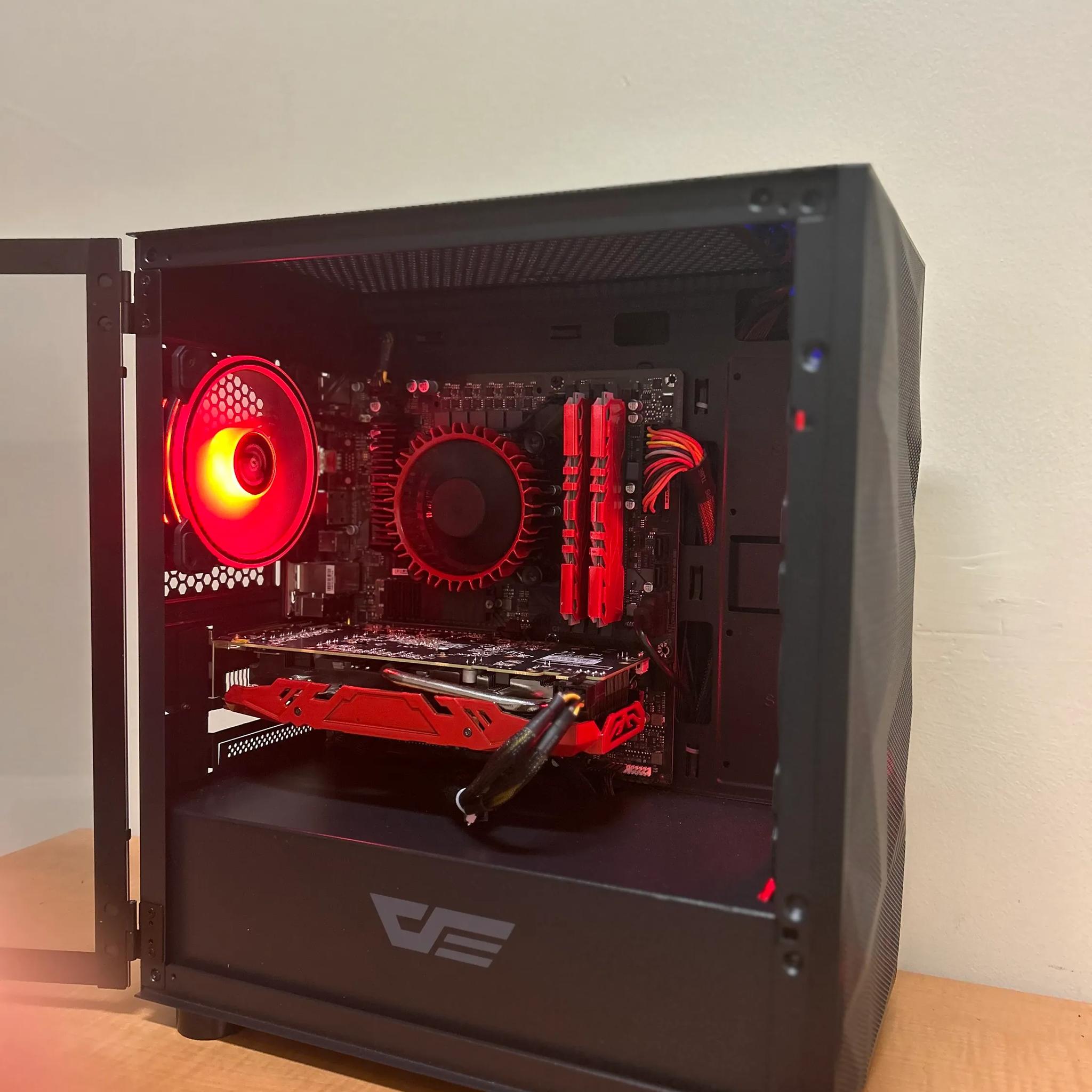 🔴Great Starter Budget 1080p PC 🔴(RX 580, I3-12100f)