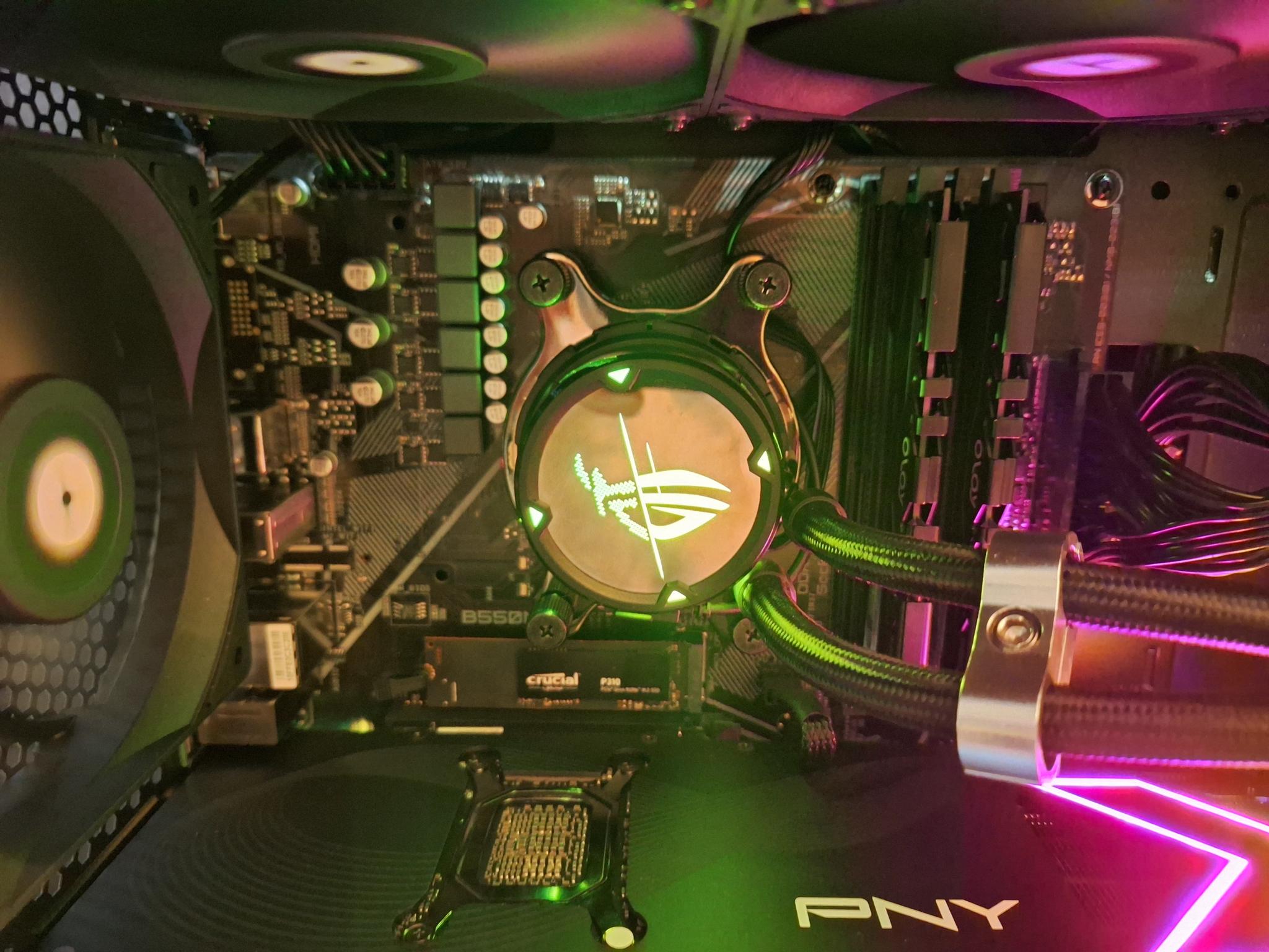🖤 RTX 5070 + Ryzen 7 • Silent MicroATX Gaming Rig • ROG 360 AIO • DLSS 3 Ready