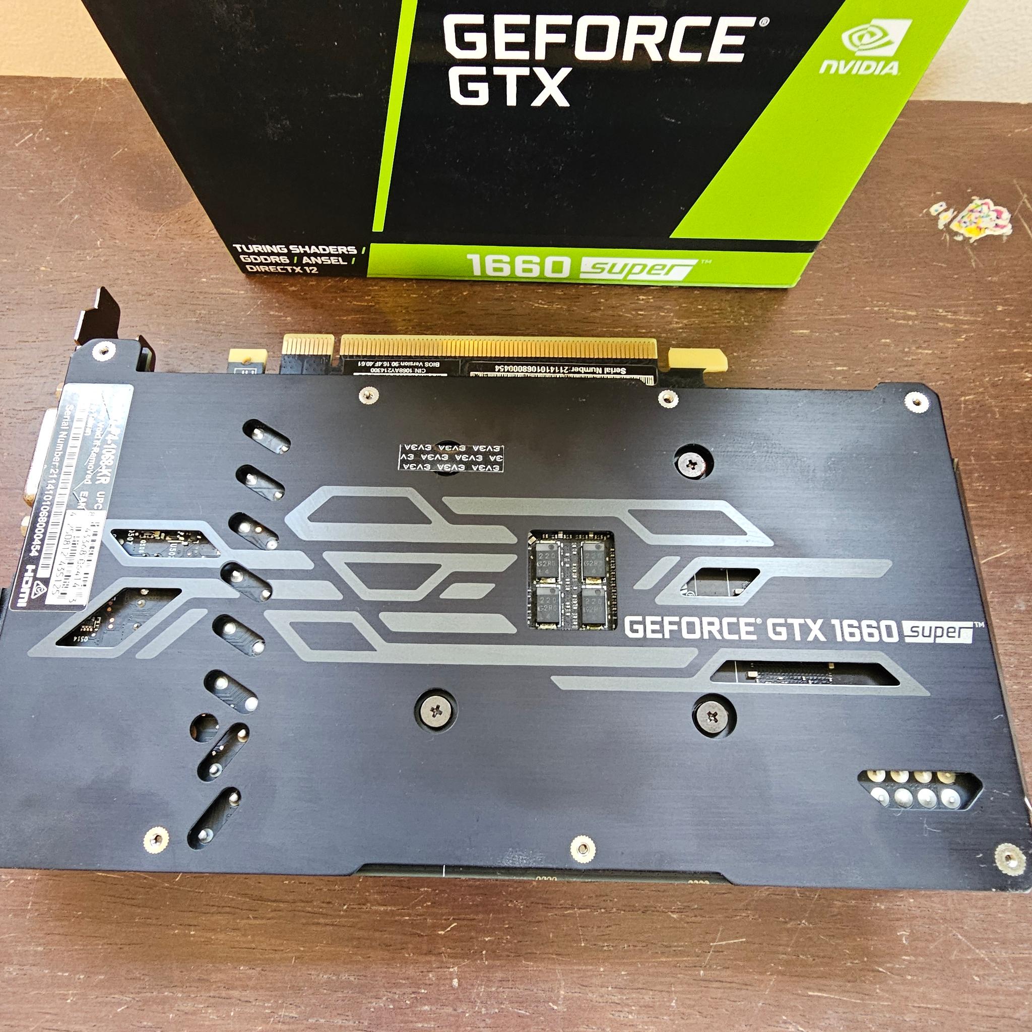 EVGA GeForce GTX 1660 SUPER SC ULTRA GAMING