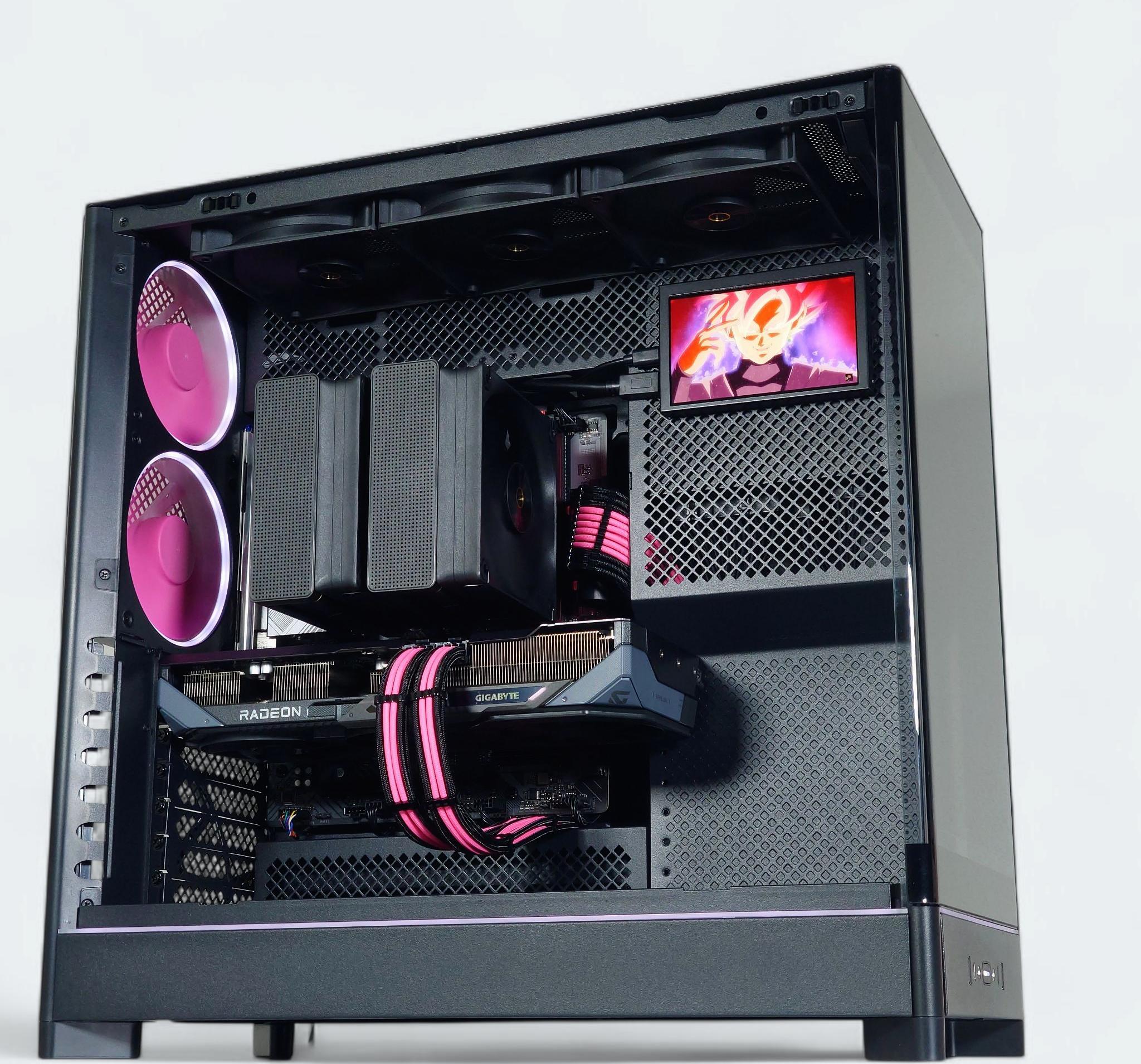 🖤🩷(500 FPS Fortnite)Gaming PC◾ AMD RX 9070 16GB◾ AMD Ryzen 7 7800X3D◾ 32GB DDR5◾ 1TB NVME