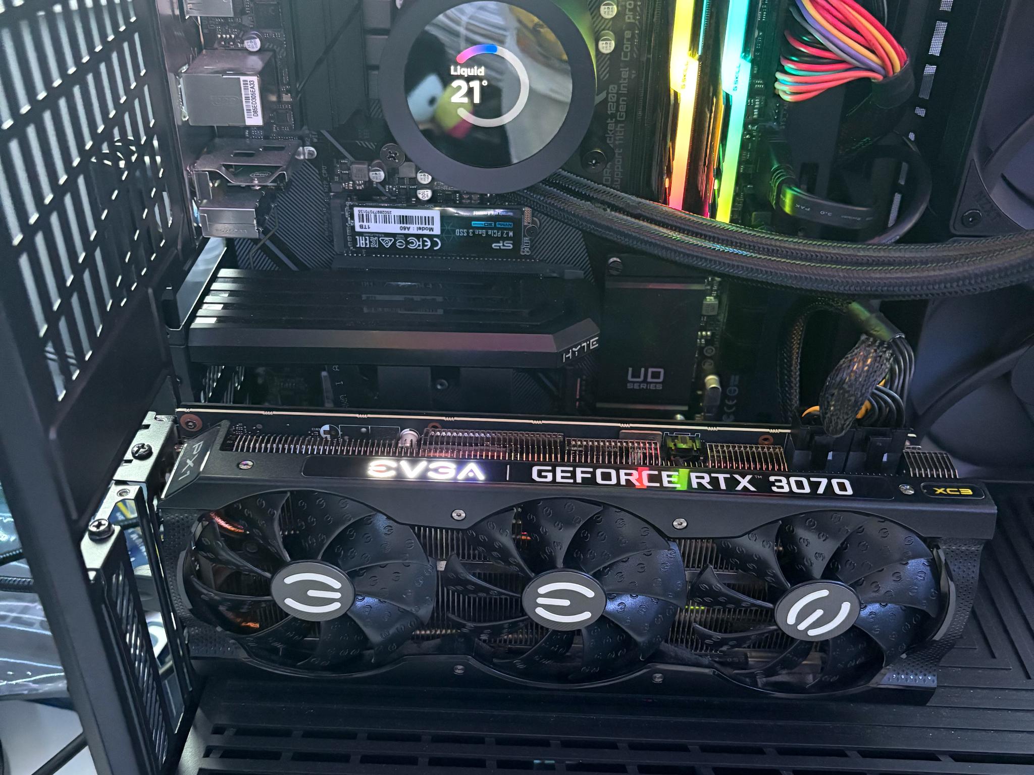 I7 11700F RTX 3070 GAMING PC