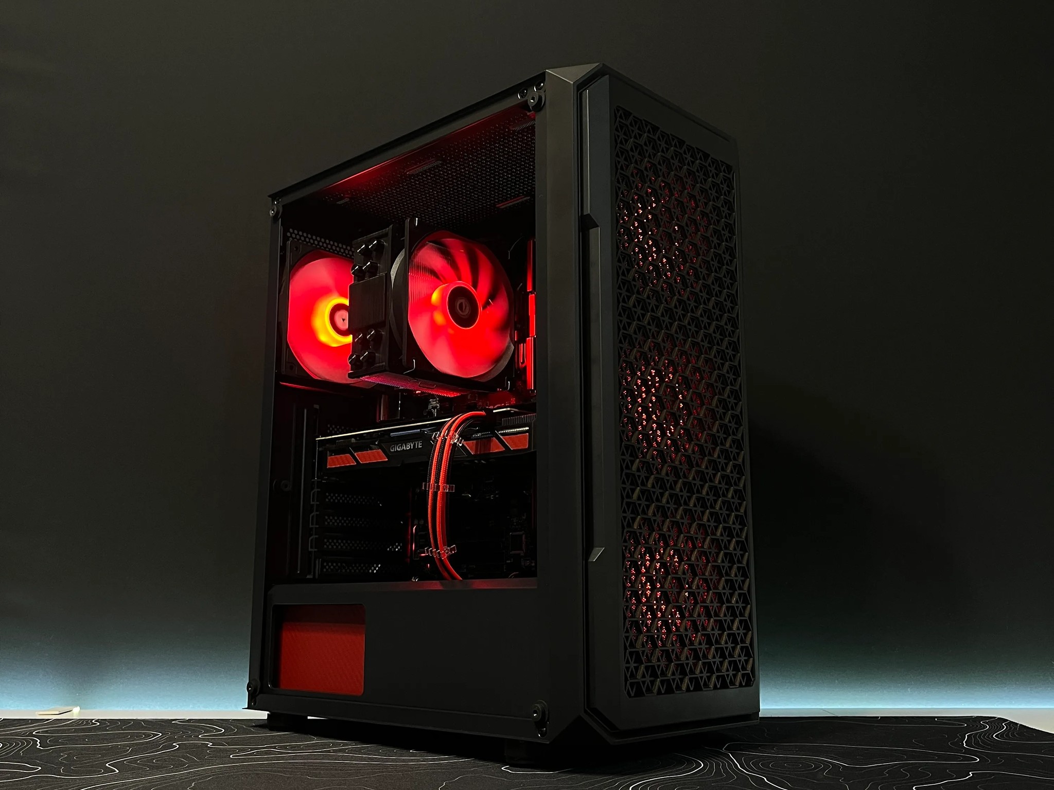 Black & Red Gaming PC | i5-7500 & GTX 1060 6GB
