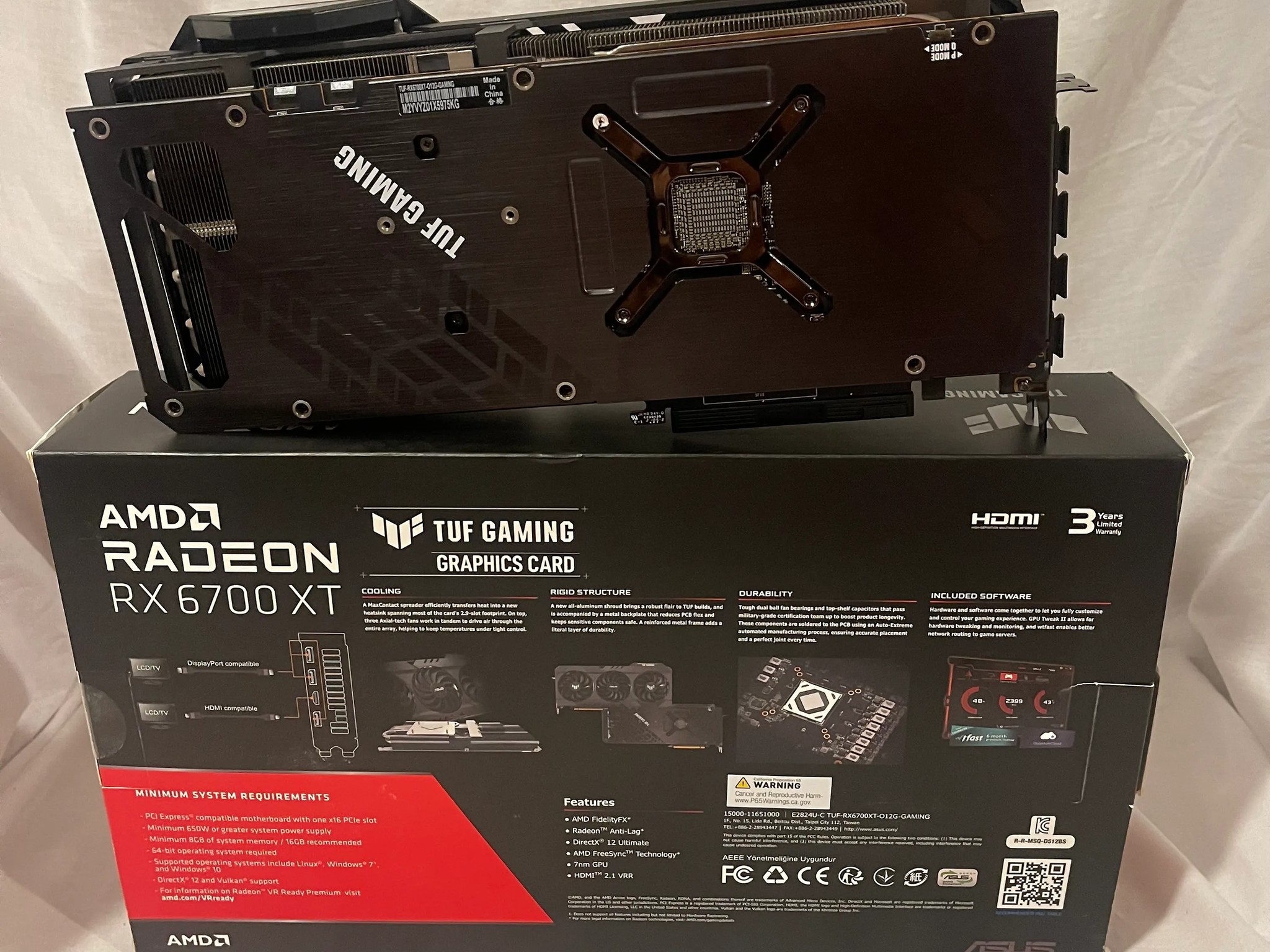 ASUS TUF RX 6700 XT 12GB