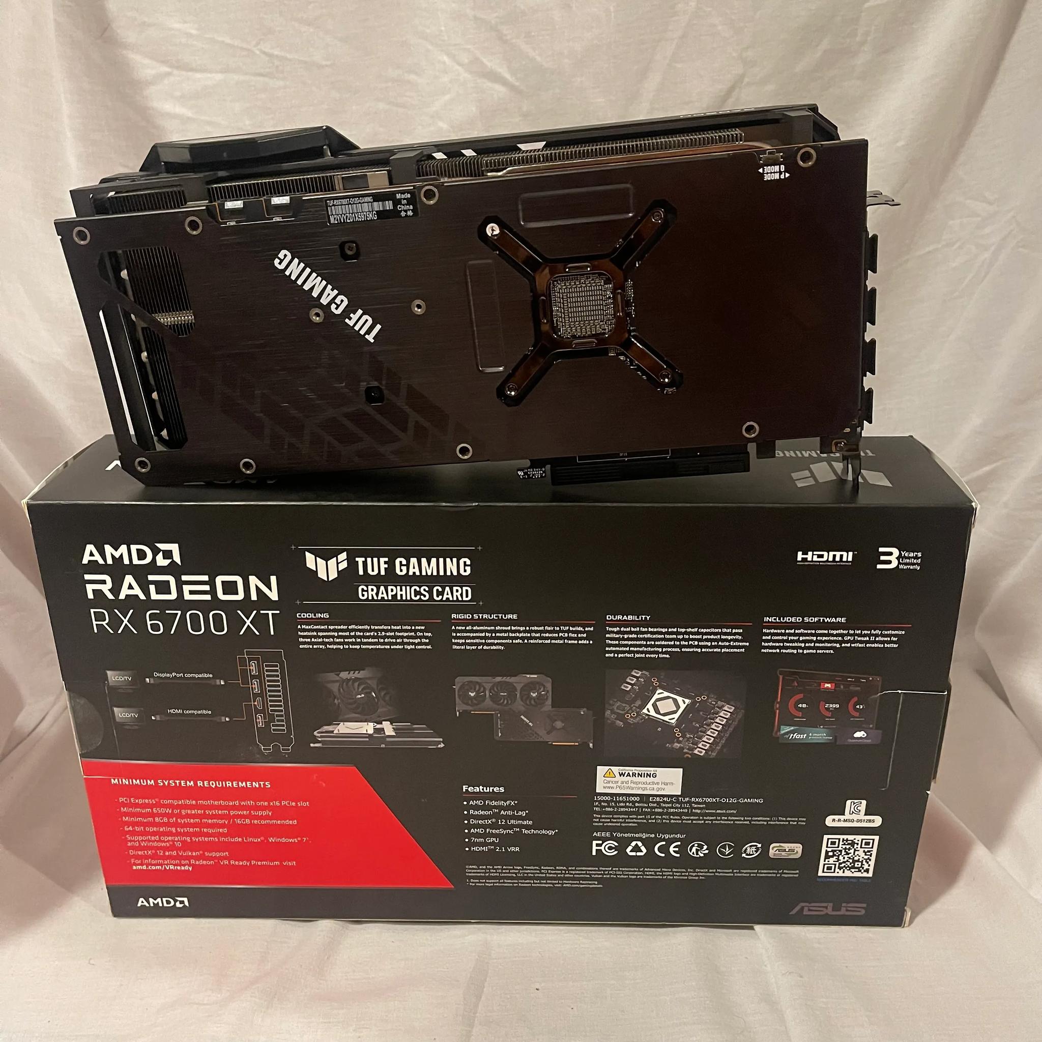 ASUS TUF RX 6700 XT 12GB