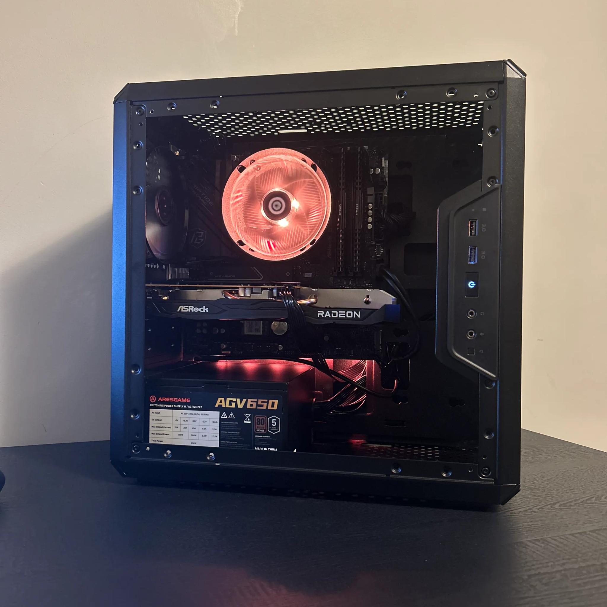 Budget Gaming Pc⚡RX 6600⚡Ryzen 5 4500