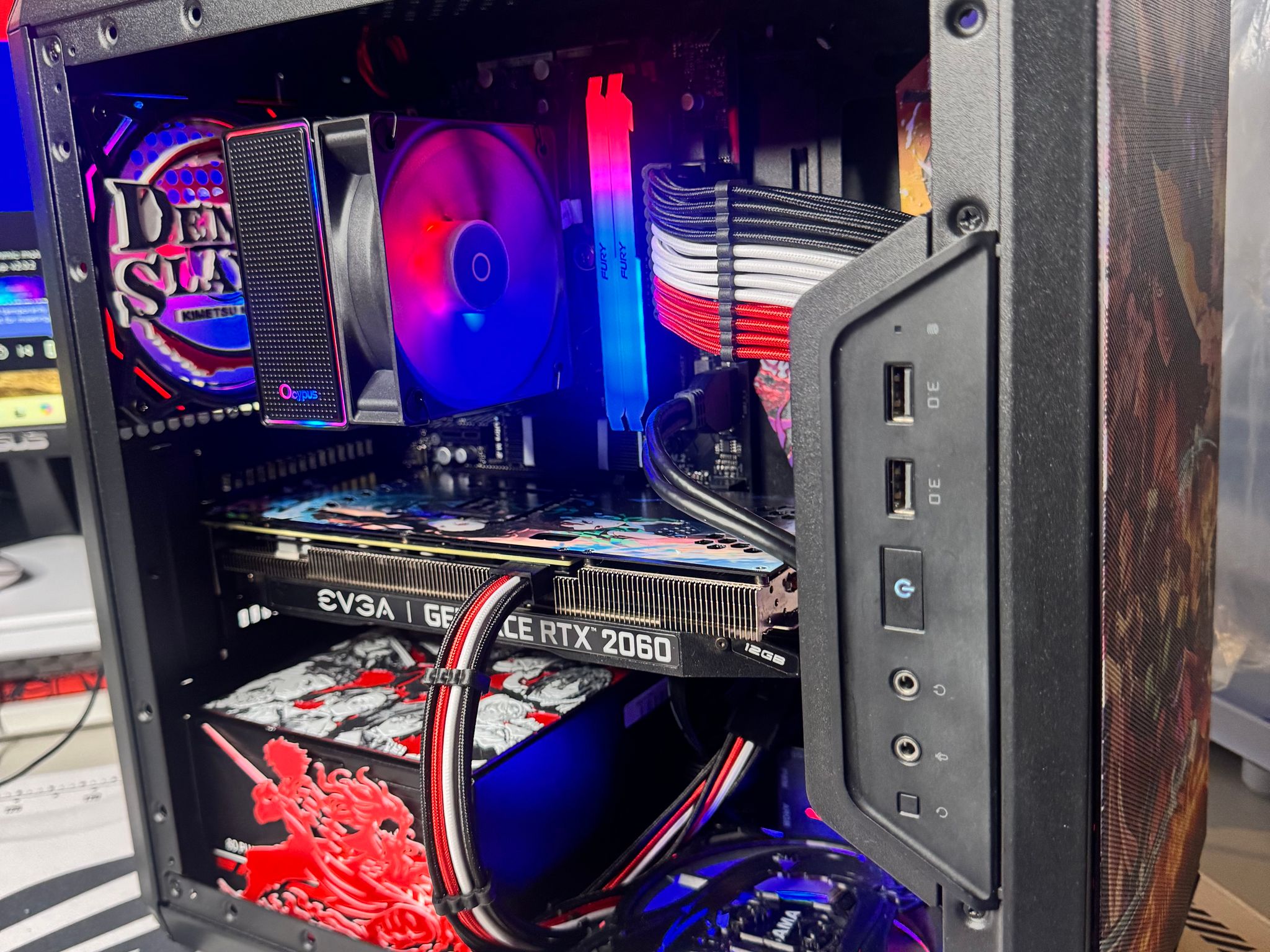 GeForce RTX 2060 12GB Custom Gaming PC - Ryzen 5 5500, 32GB RAM, 512GB NVMe SSD