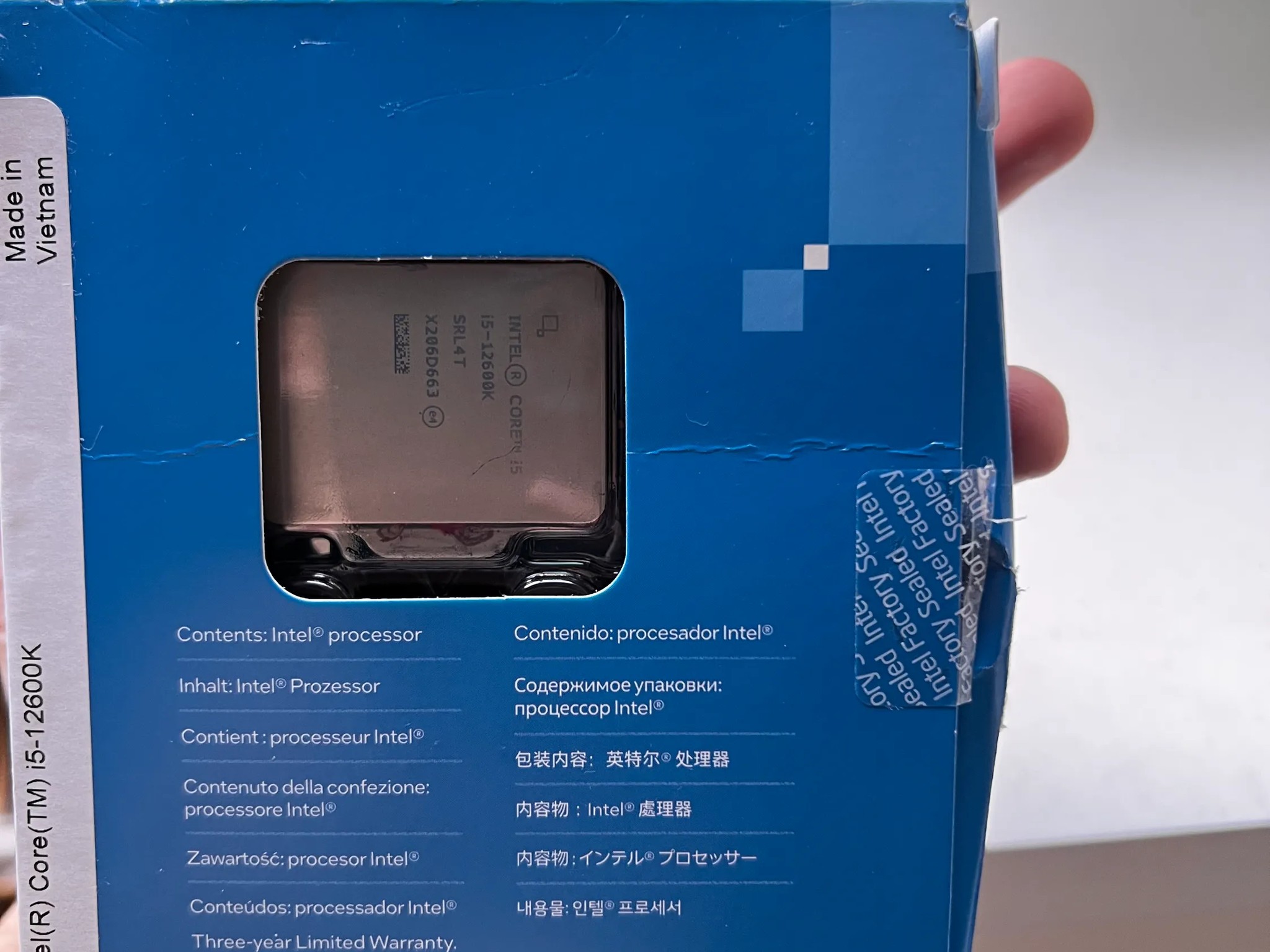 Intel Core i5-12600k