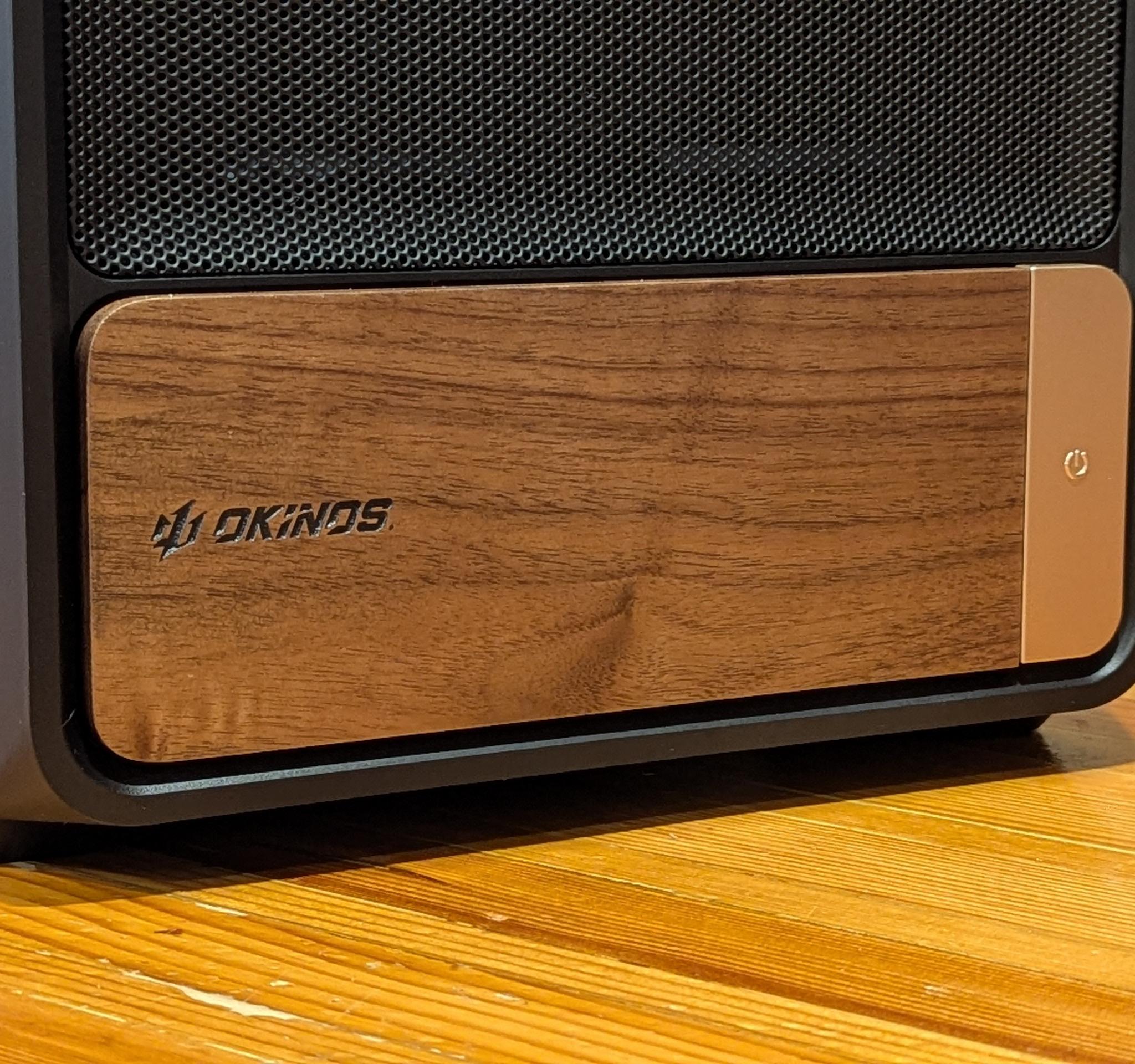🖤 Ryzen 7 5700X | RTX 3080 | 32GB DDR4 | Blackout + Wood Accent 1440p Gaming PC