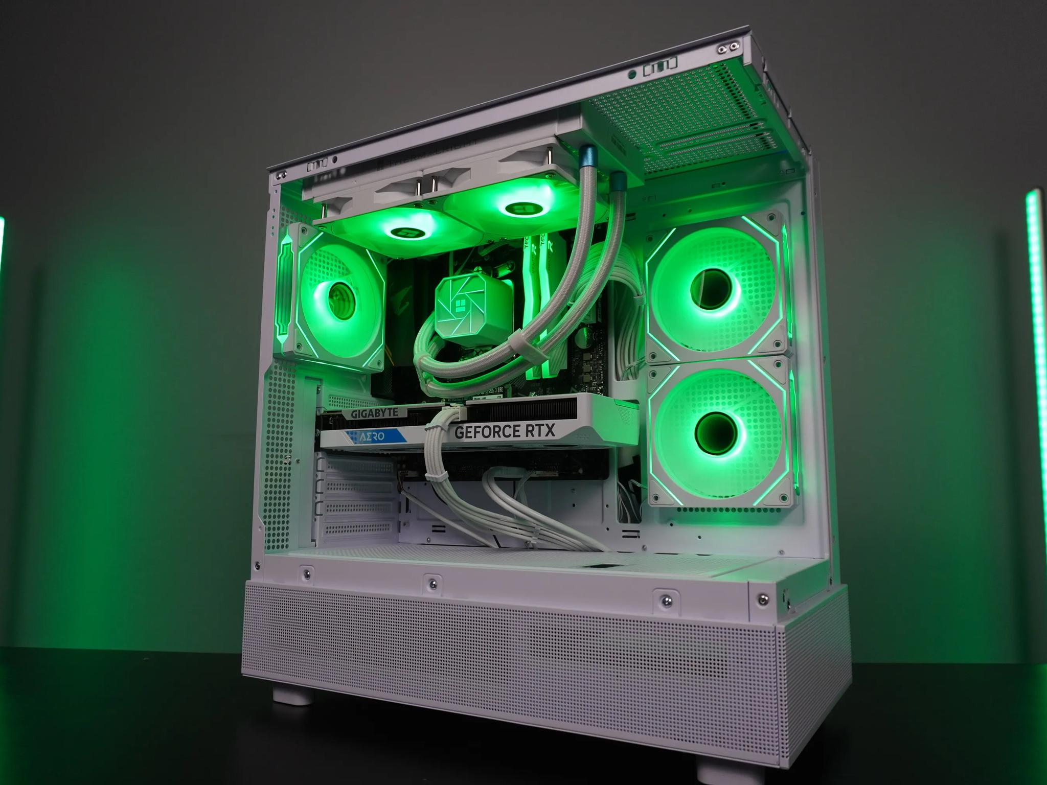 🤍CLEAN🤍 1080p MACHINE | 💚 RTX 4060 | 🧡 Ryzen 5 5600 | 1TB NVME SSD | 16GB DDR4 RAM | WIN 11