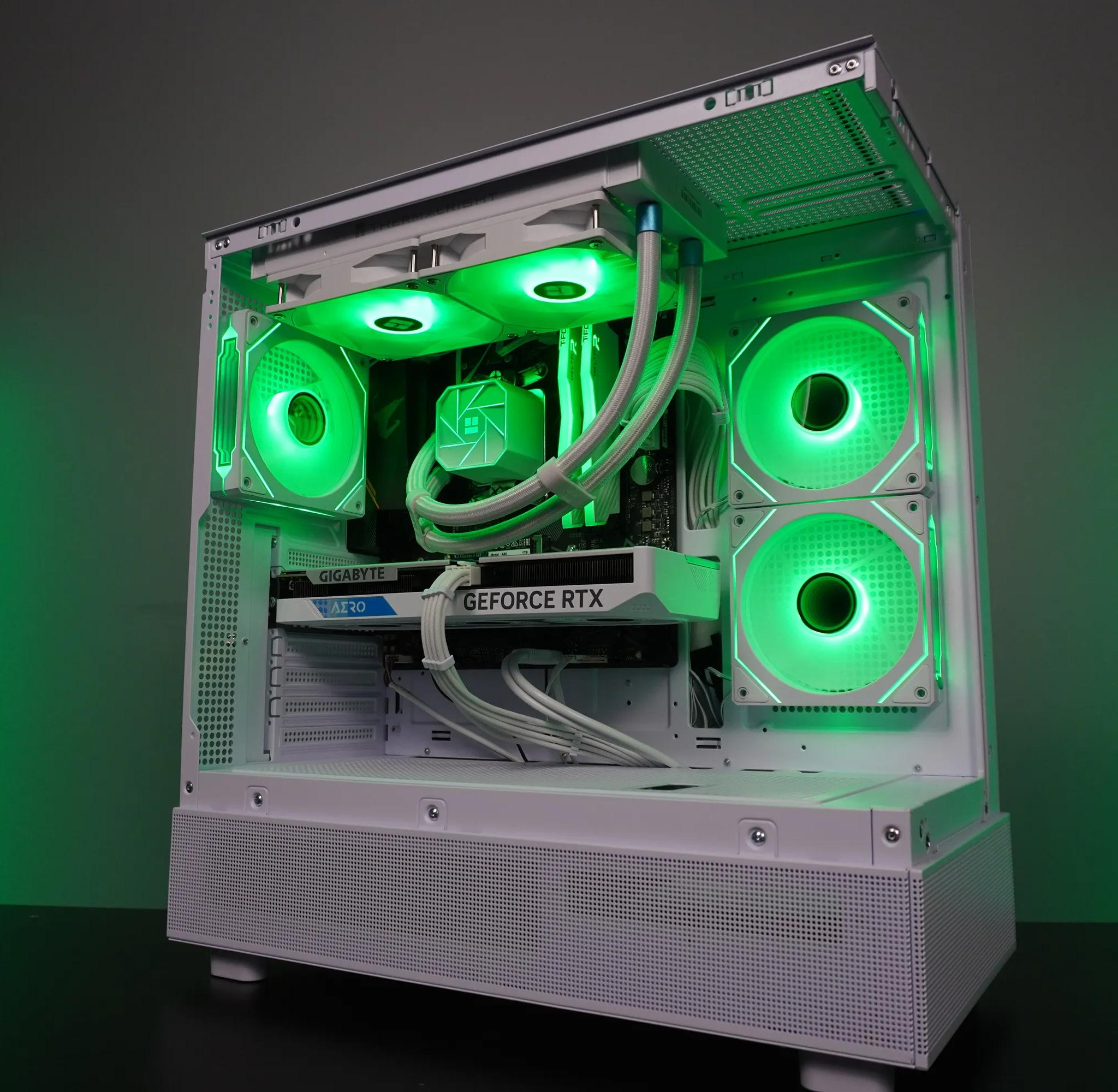 🤍CLEAN🤍 1080p MACHINE | 💚 RTX 4060 | 🧡 Ryzen 5 5600 | 1TB NVME SSD | 16GB DDR4 RAM | WIN 11