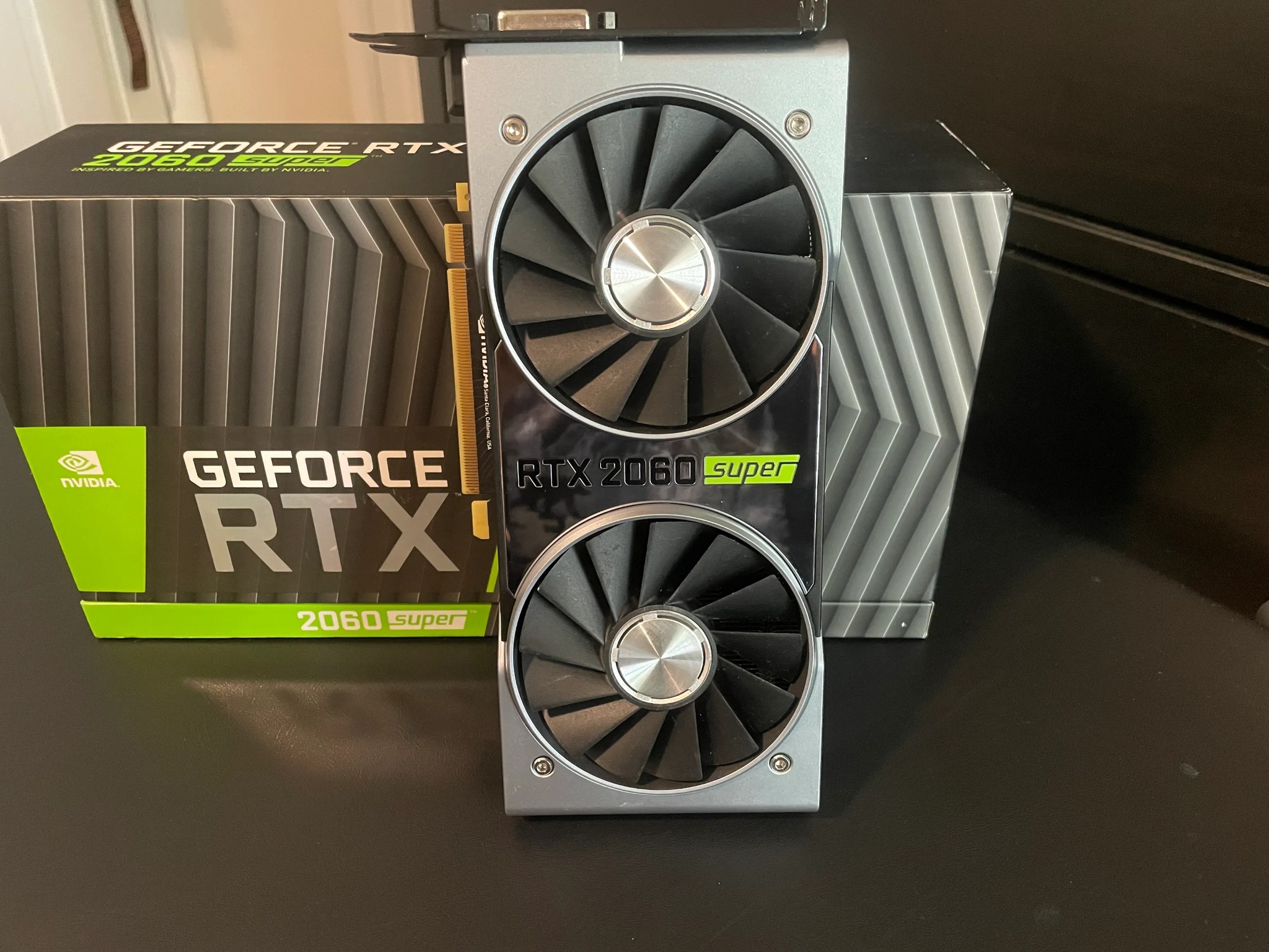RTX 2060 SUPER Founders Edition w/Box + Manuals