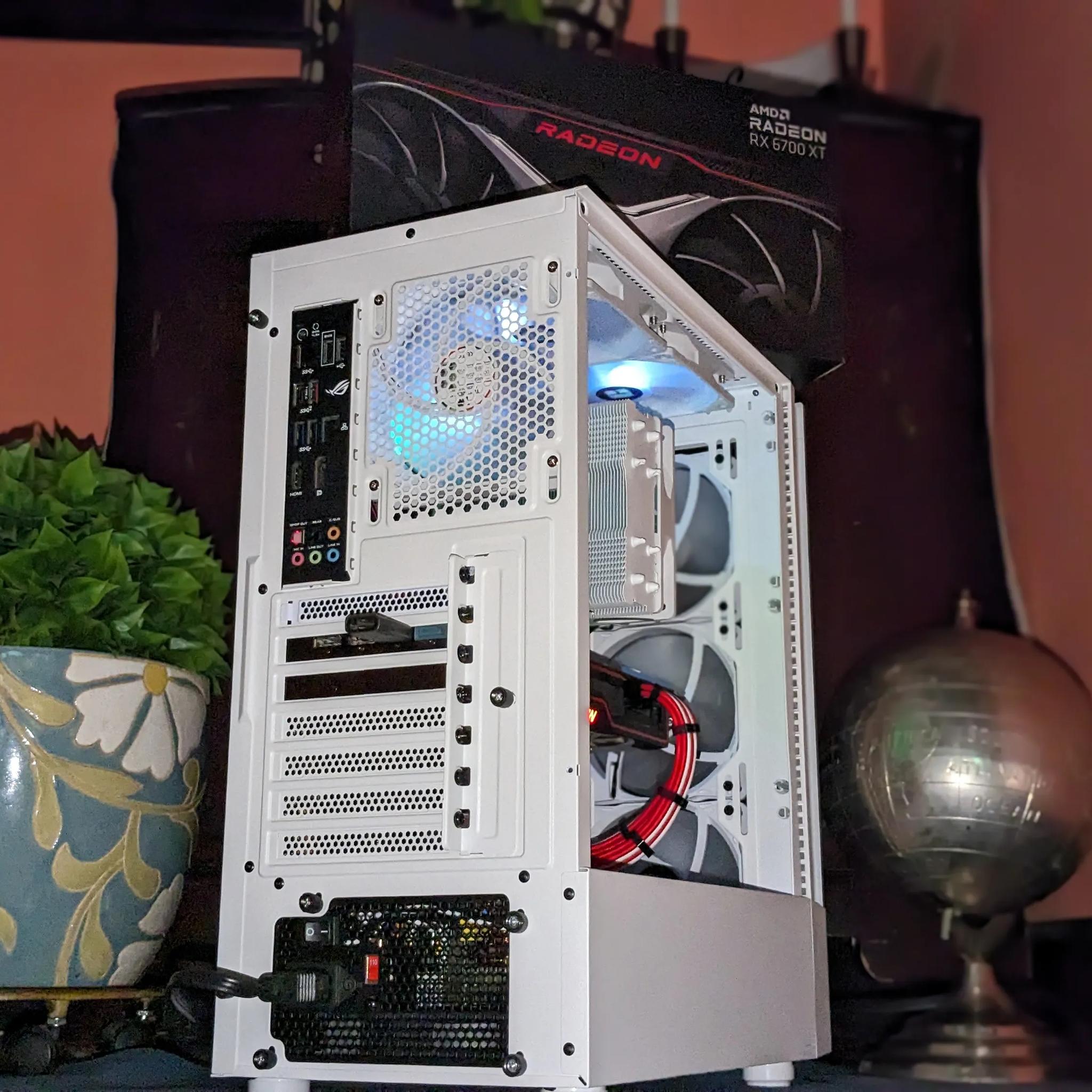 High Performance Gaming PC| RX6700XT 12GB| Ryzen 5@4GHz| 16GB DDR4 RAM| 1TB NVMe SSD| Windows 11 Pro