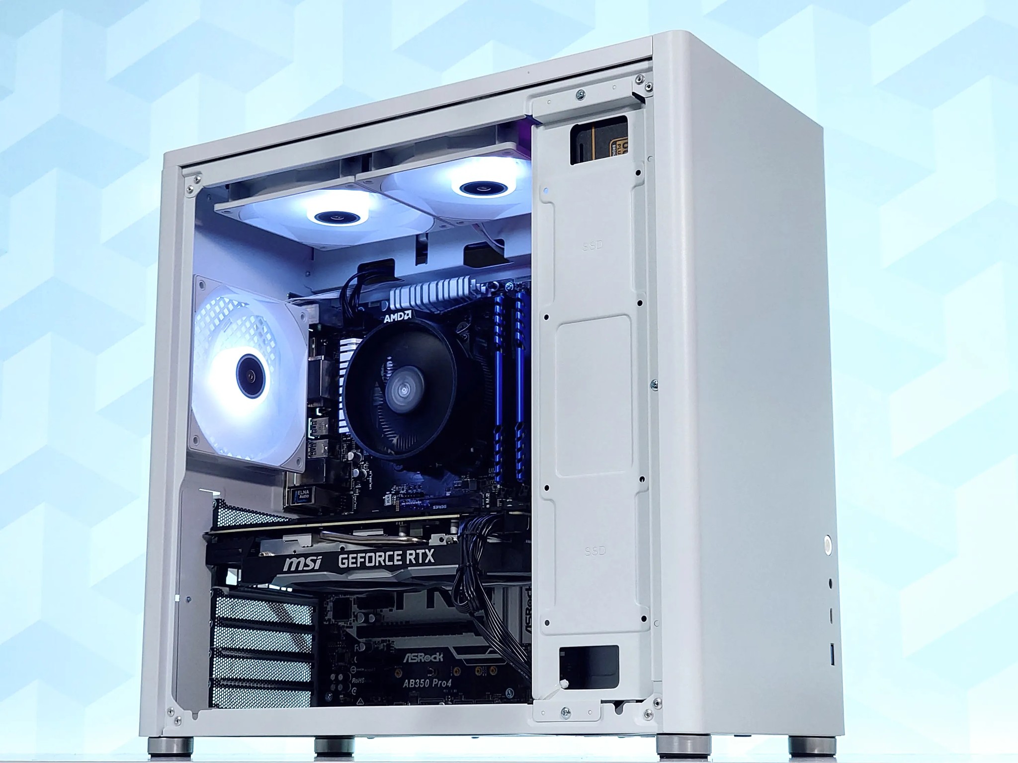 🤍✨Nvidia RTX 2060❇️AMD Ryzen 5 3500X 6-Core❇️16GB DDR4❇️1TB SSD