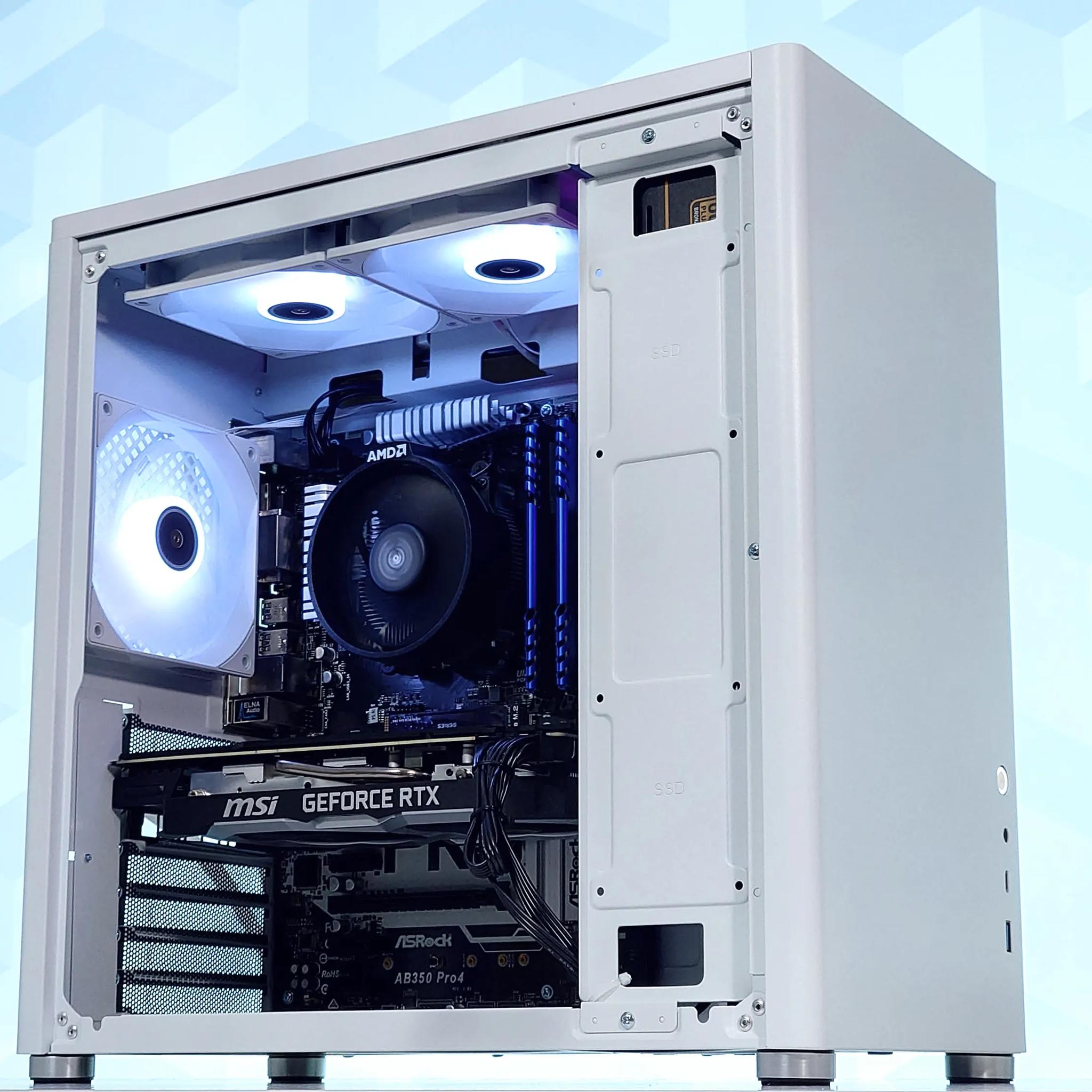🤍✨Nvidia RTX 2060❇️AMD Ryzen 5 3500X 6-Core❇️16GB DDR4❇️1TB SSD