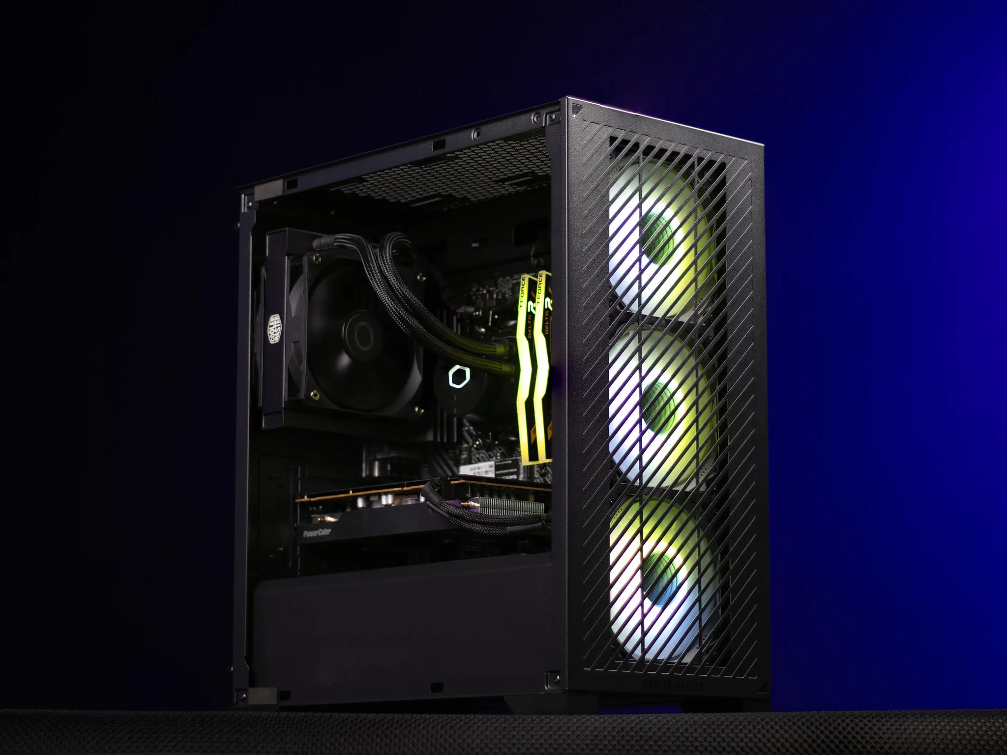 “Colorless.Pro” RX 7600 Ryzen 5 32GB Windows 11 1TB Gaming PC Powerhouse