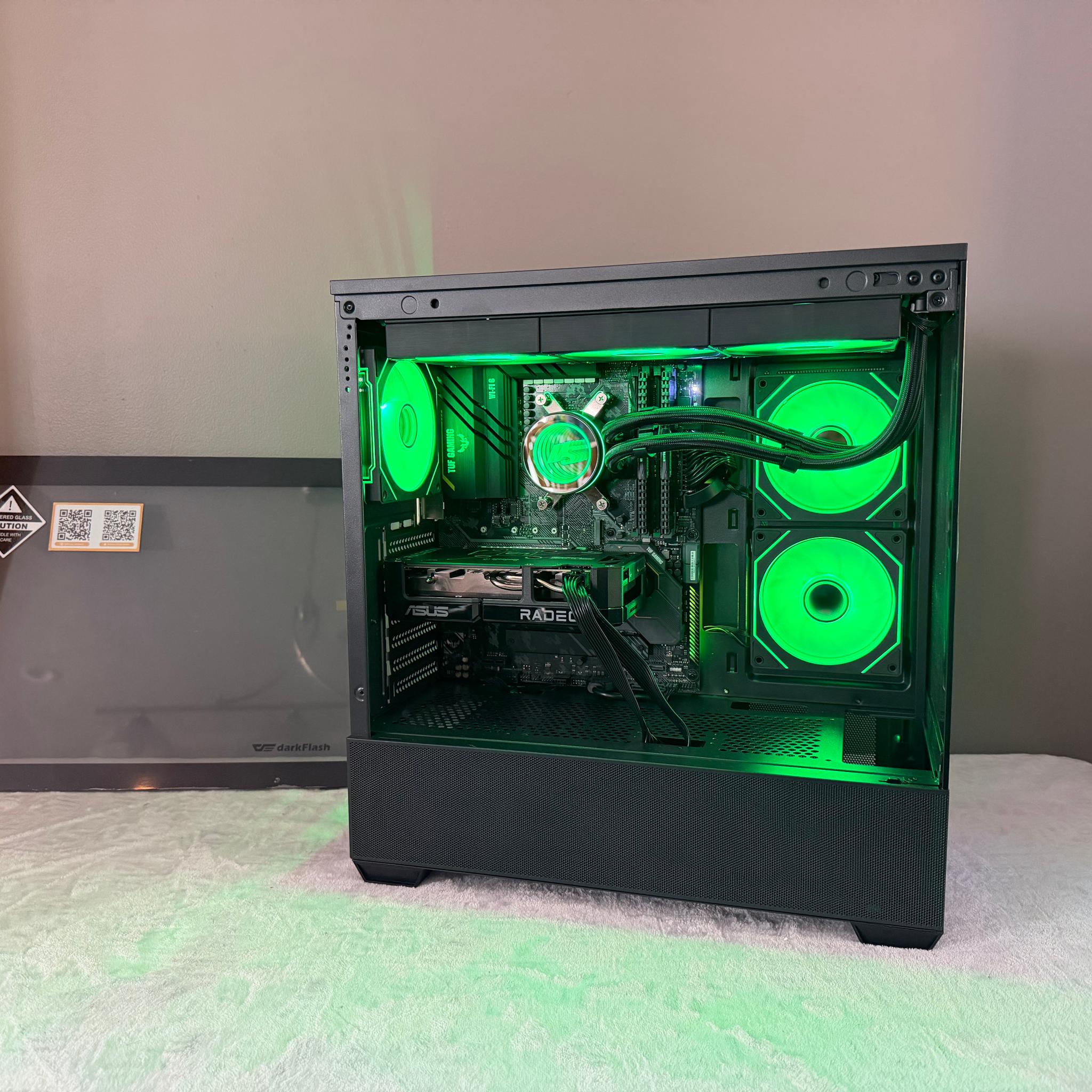 Ryzen 7 5700x, rx 9060 xt 8gb, 1tb nvme storage, 32gb ddr4 ram