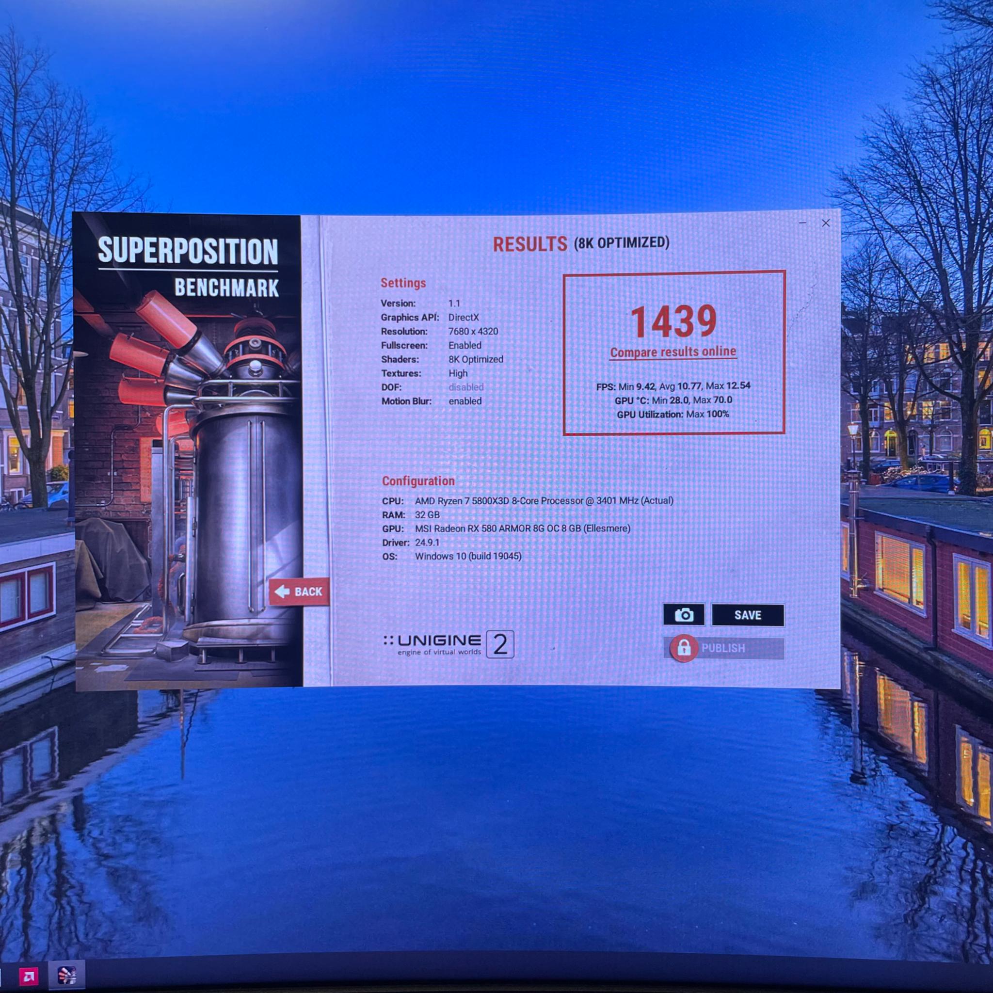 MSI Armor Rx 580 8gb OC
