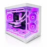 White mATX Gaming PC | RTX 4060 | Ryzen 5 5500 | 1TB Gen4 SSD | 360mm IPS AIO