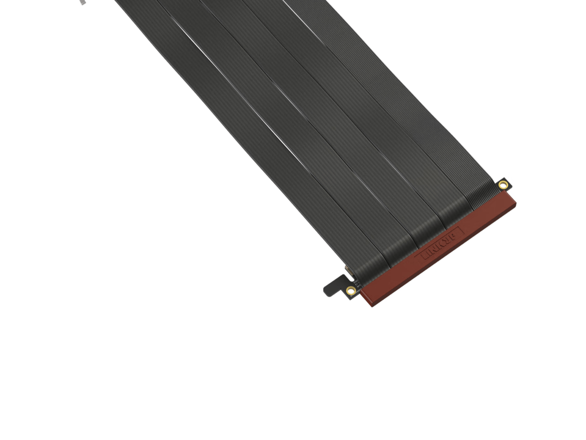 LINKUP - Ultra PCIe 4.0 X16 Riser Cable Gaming PCI Express Gen 4 Dual Reverse Connectors {22 cm} 