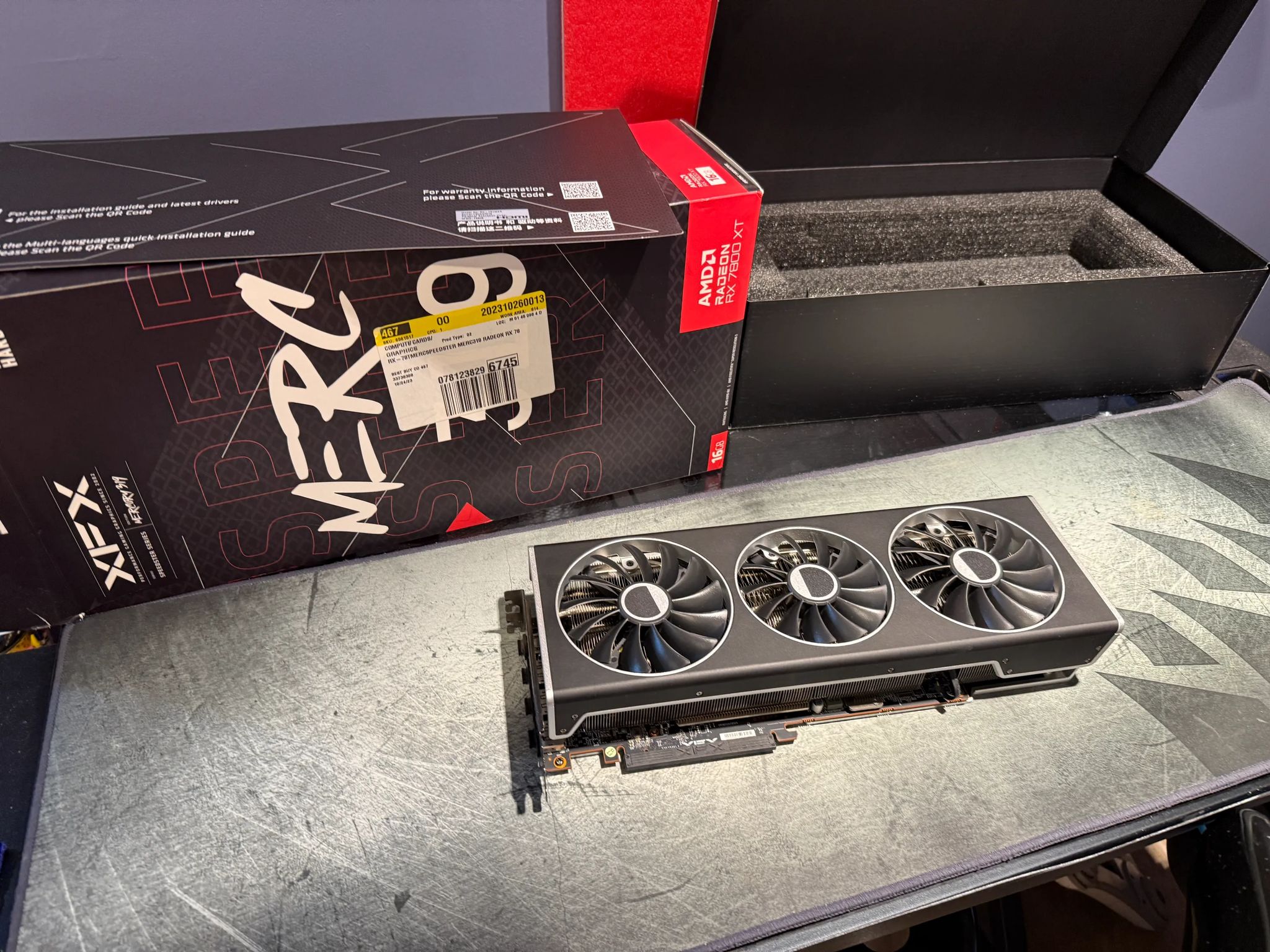 XFX MERC 319 7800XT