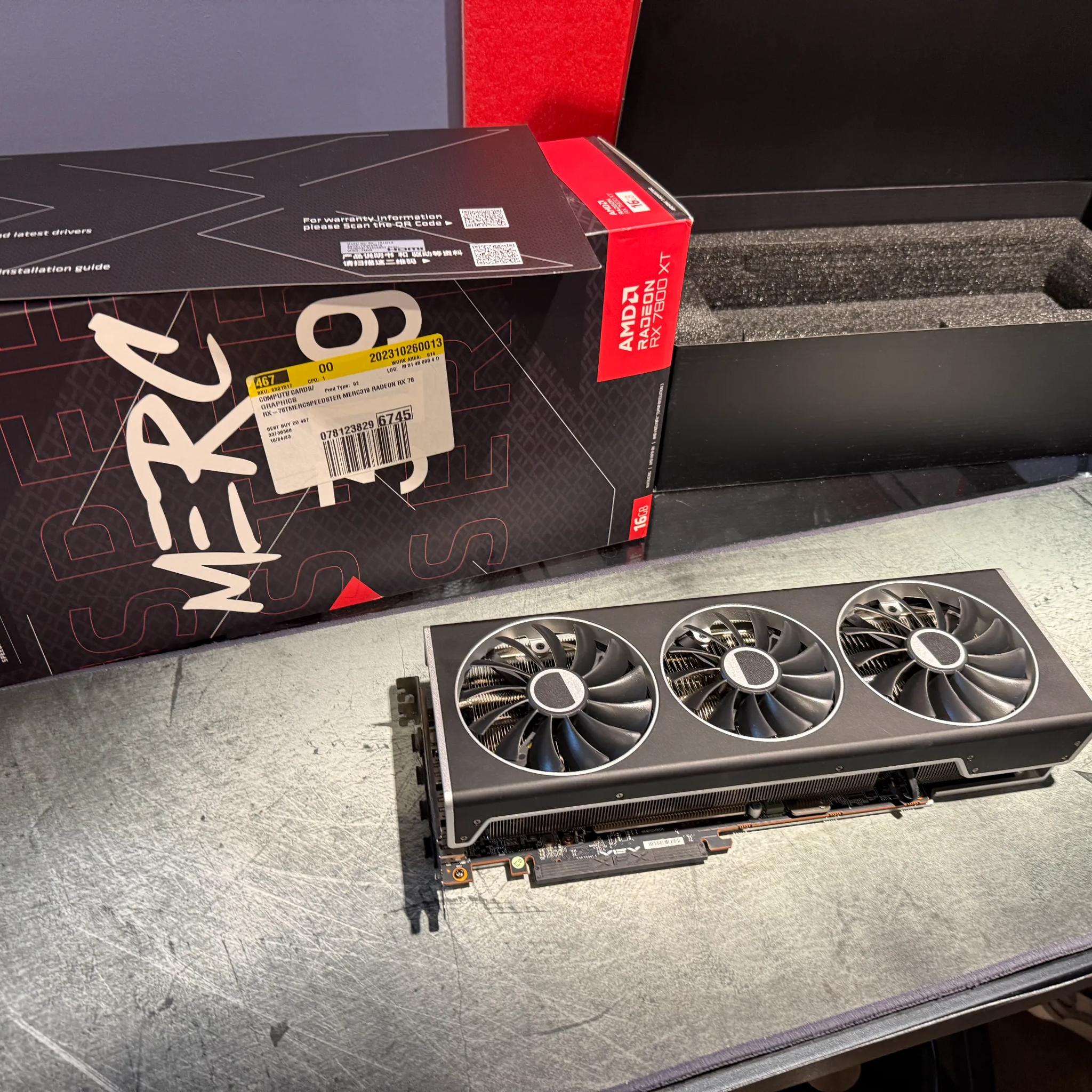 XFX MERC 319 7800XT