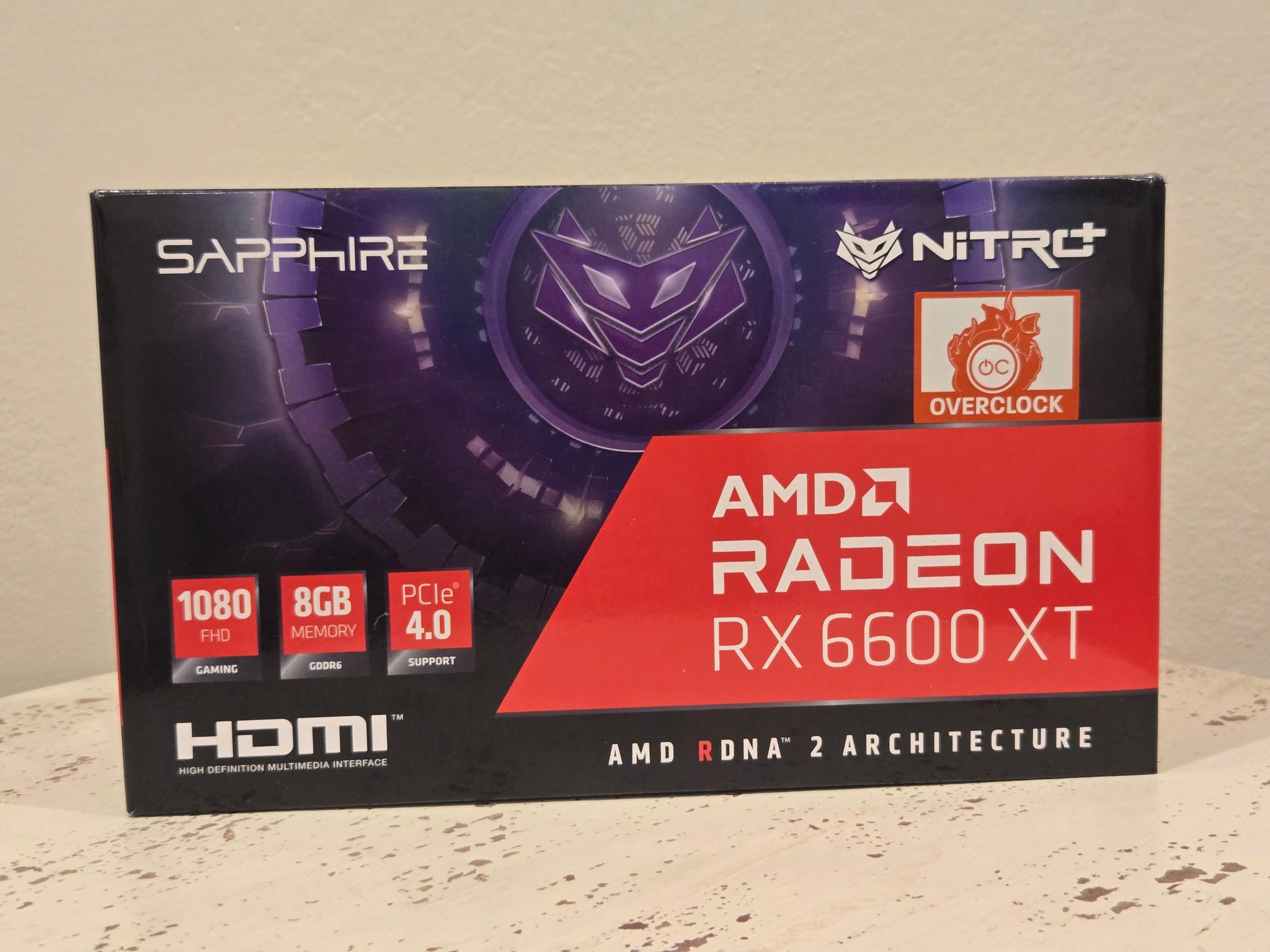 RX 6600 XT | Sapphire Nitro+ | RGB