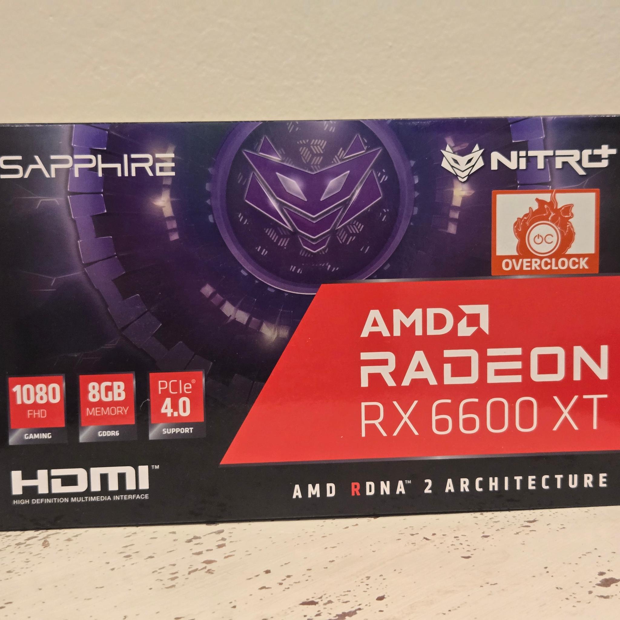 RX 6600 XT | Sapphire Nitro+ | RGB