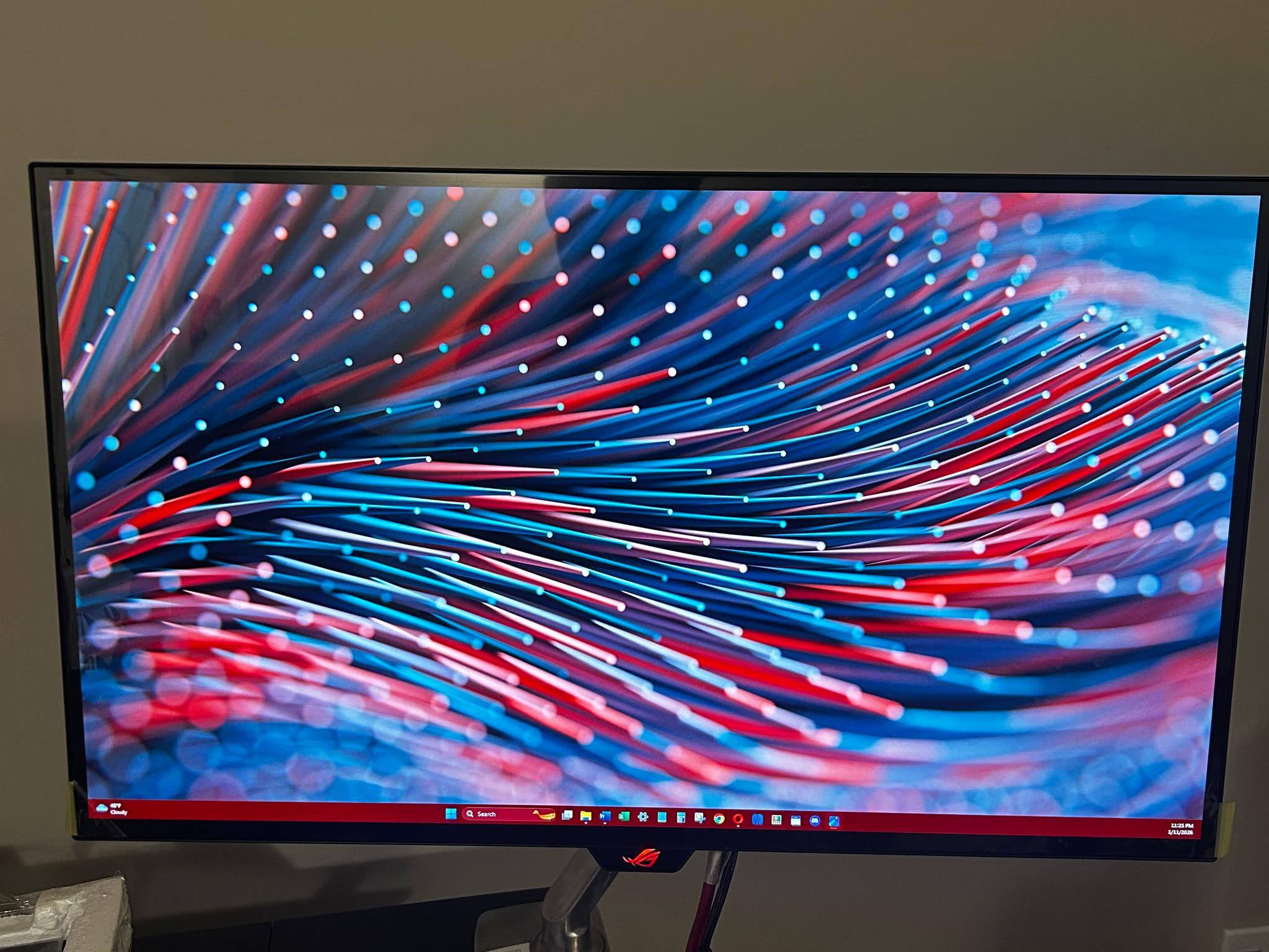 ASUS ROG 27” OLED (480hz Refresh Rate) 2560x1440 Resolution Gaming Monitor (PG27AQDP)