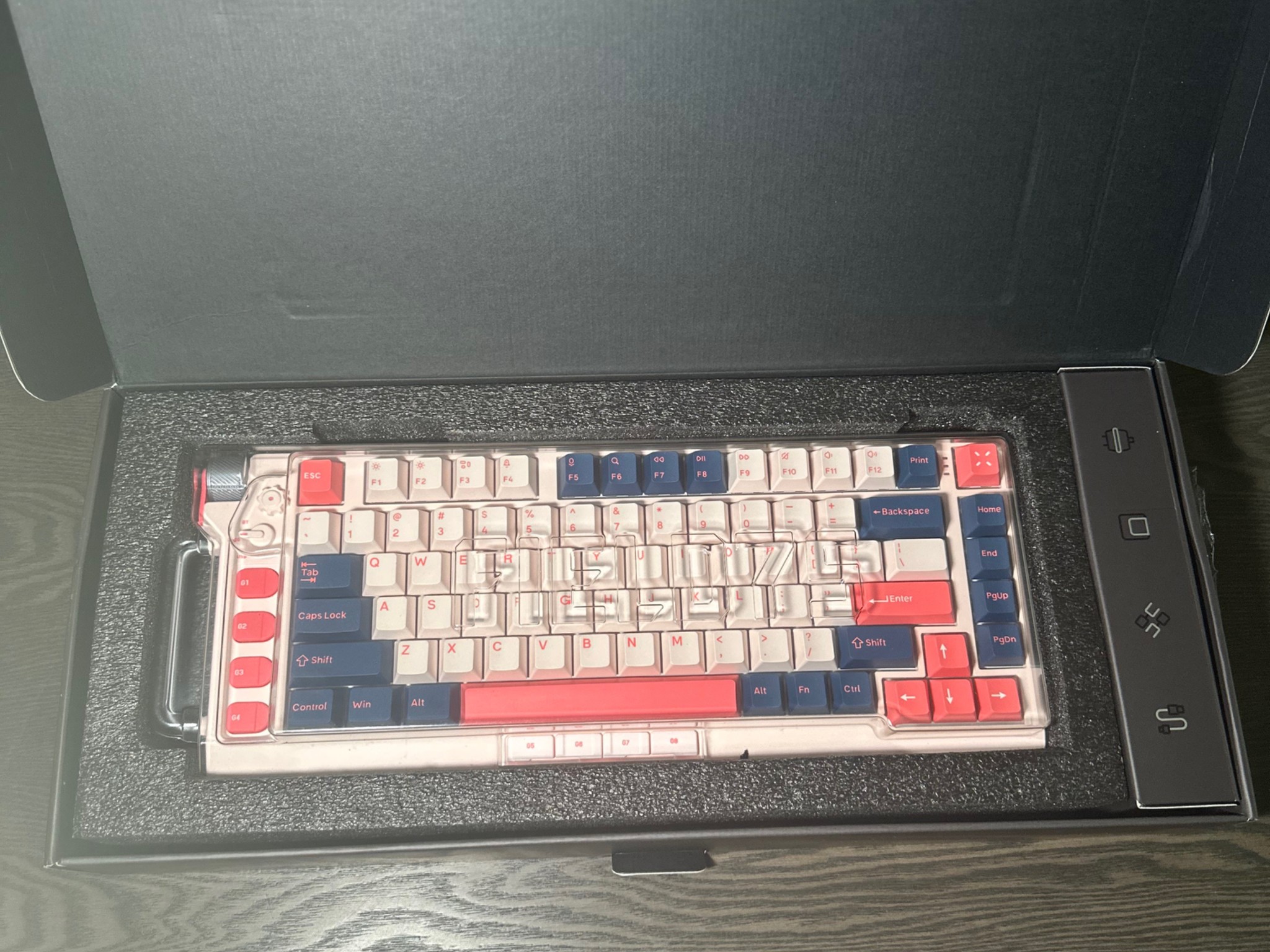 Nuphy Field75 Gaming Keyboard,83 Keys,RGB Wireless Mechanical
