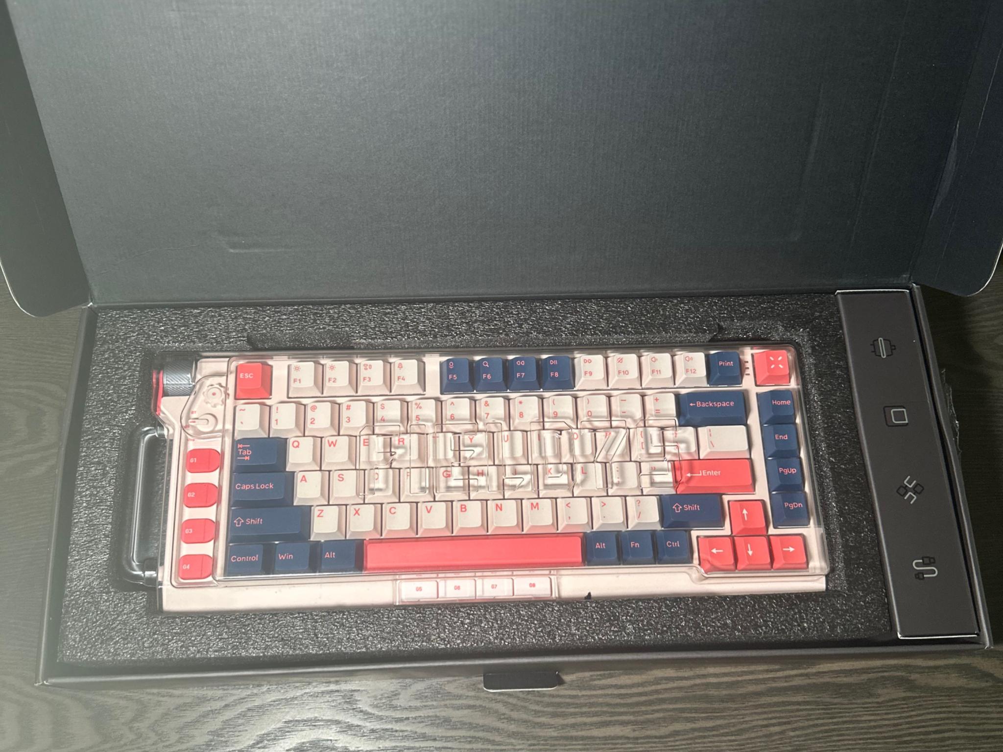Nuphy Field75 Gaming Keyboard,83 Keys,RGB Wireless Mechanical