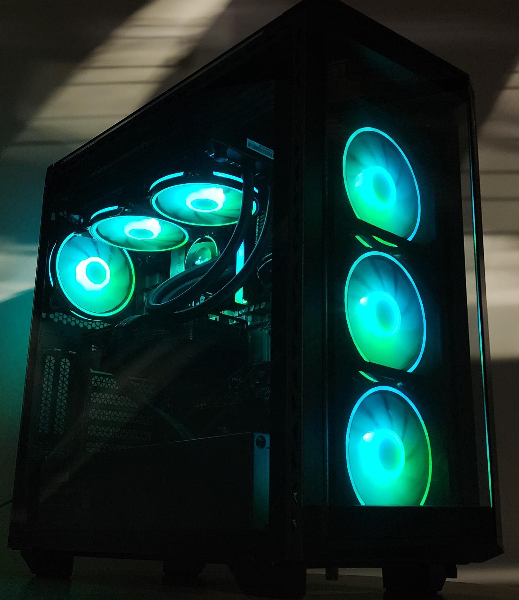Gaming PC Ryzen 7 7700 16GB RAM 1TB SSD RTX 4060 Ti 8GB Windows 11 Computer