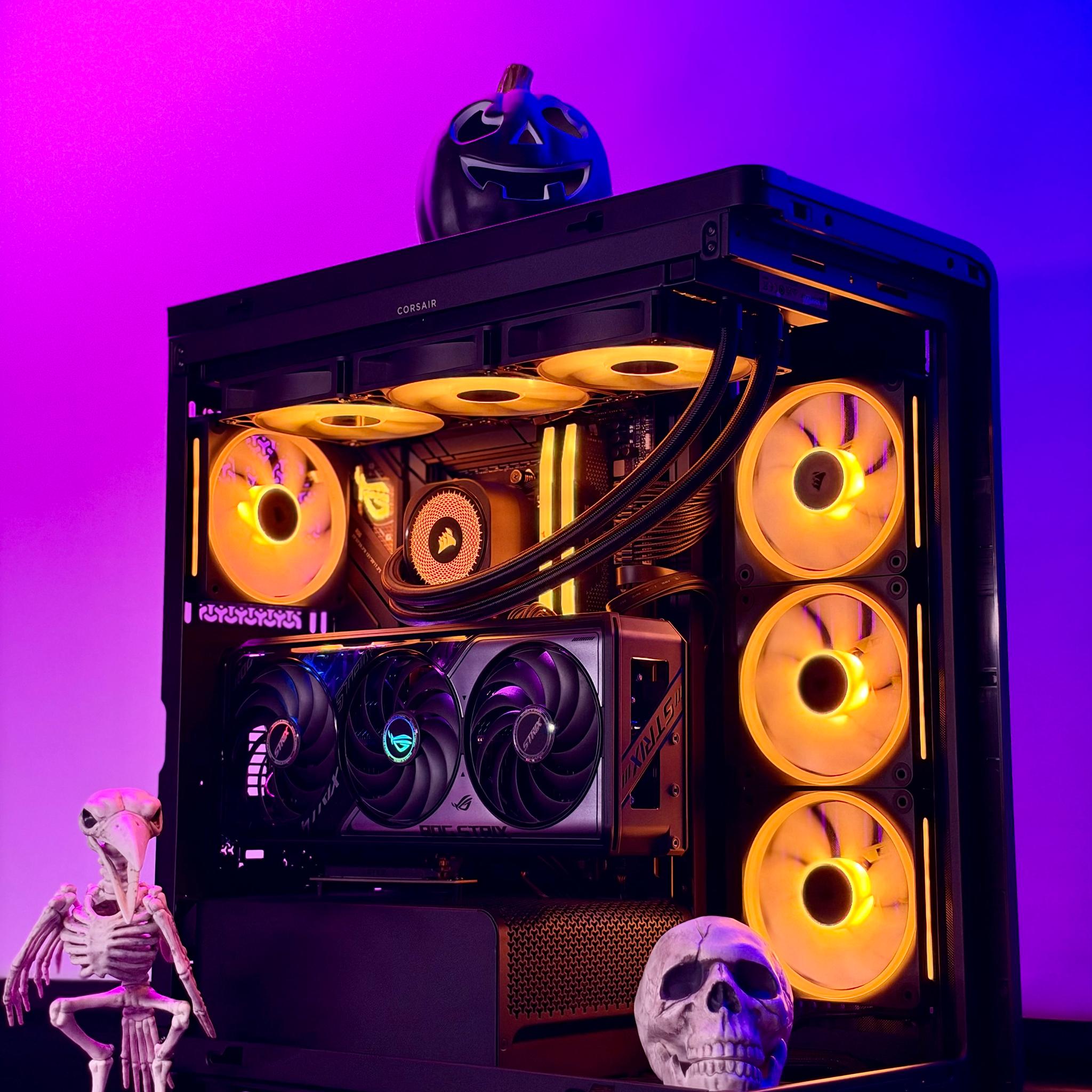 Obsidian Flux - Ryzen 9800X3D | ROG STRIX 5070 Ti OC 16G | 32GB DDR5 RAM | 2TB SSD NVMe | Win 11 PRO