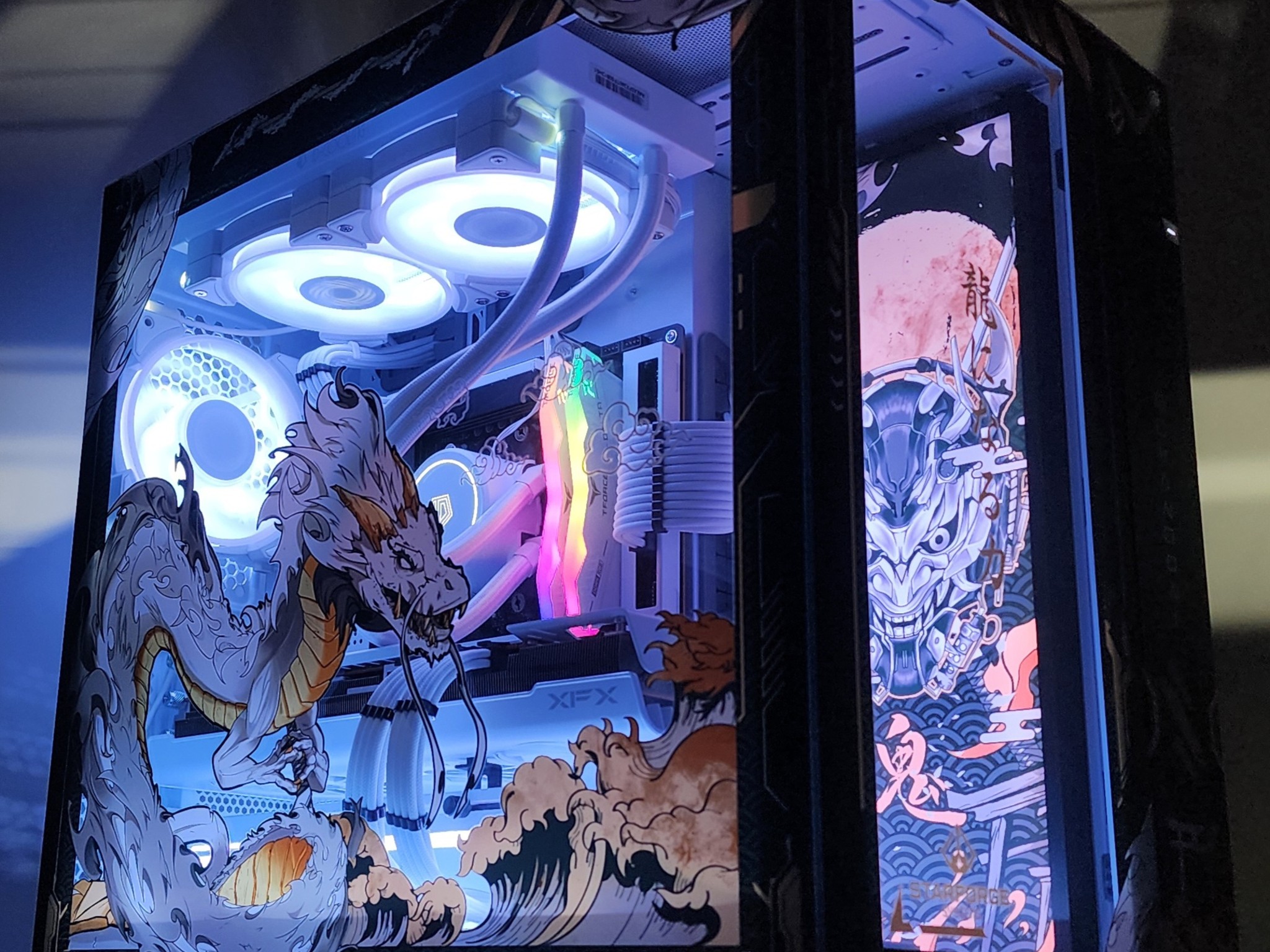 Gaming PC Ryzen 7 7700 16GB RAM 1TB SSD RX 7800 XT 16GB Windows 11 Computer