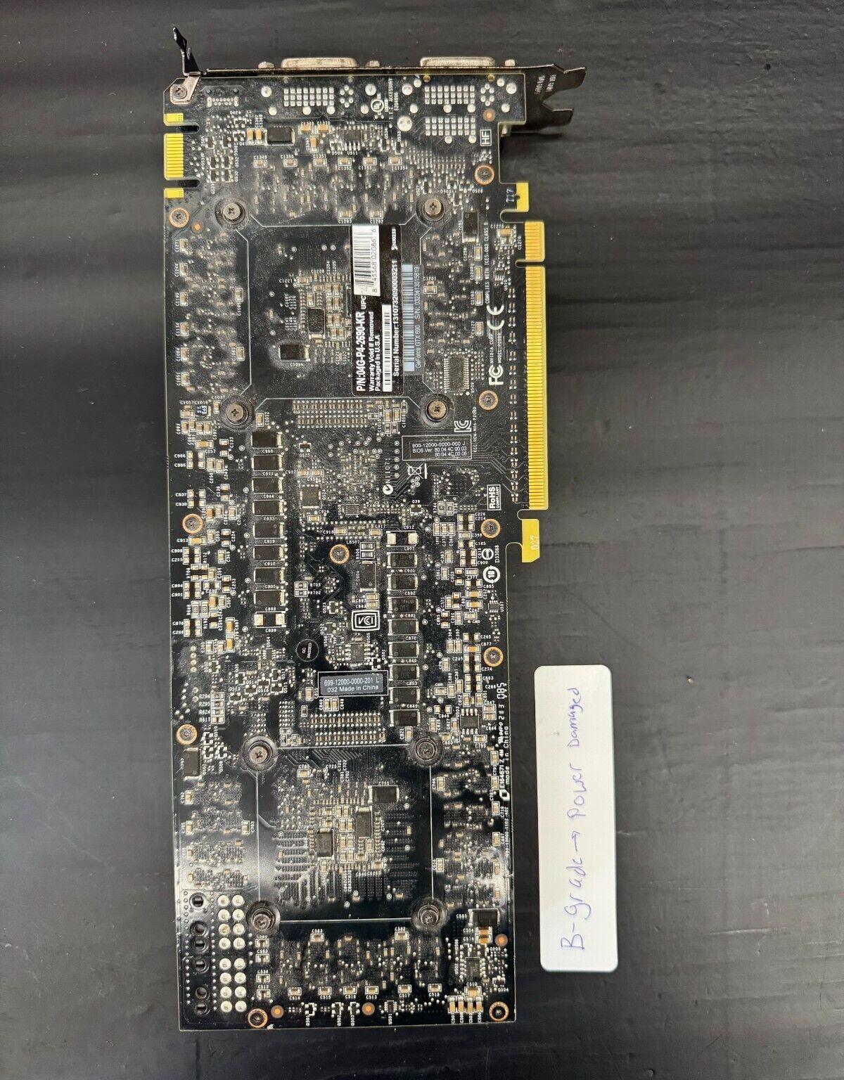 *B GRADE* Nvidia GeForce GTX 690 4GB GDDR5 PCI Express 3.0 x16 Graphics Card