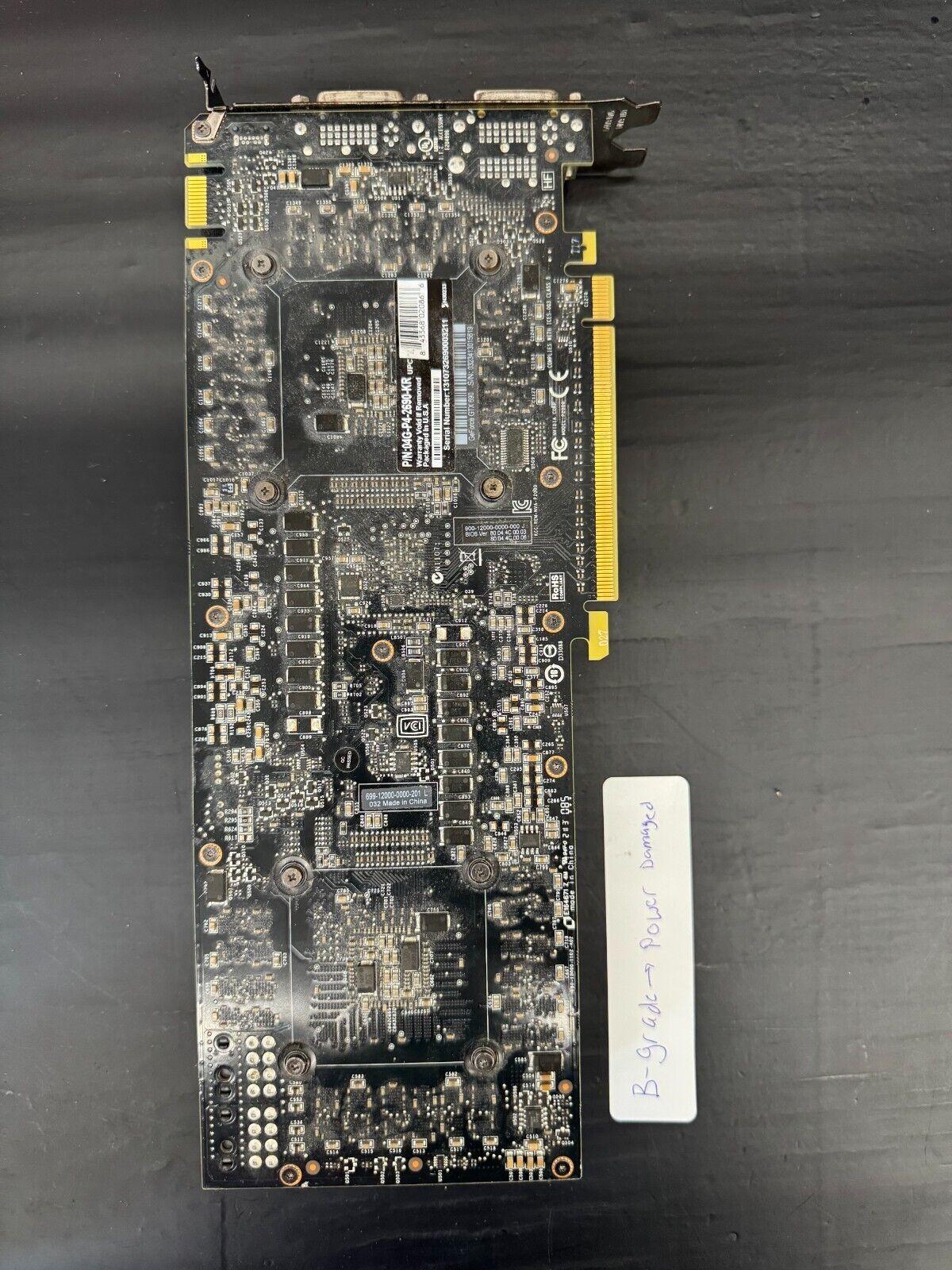 *B GRADE* Nvidia GeForce GTX 690 4GB GDDR5 PCI Express 3.0 x16 Graphics Card