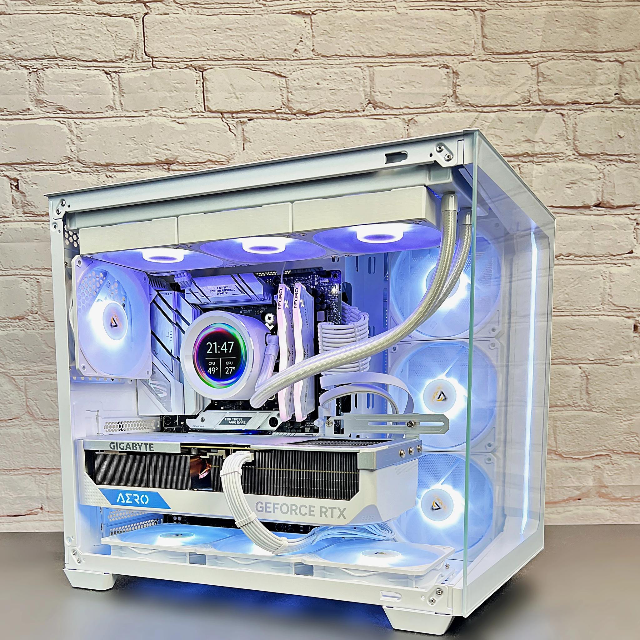 RTX 4080 Aero OC Ryzen 7 7800X3D 32GB DDR5 RAM 4TB M.2 Gaming PC 🤯