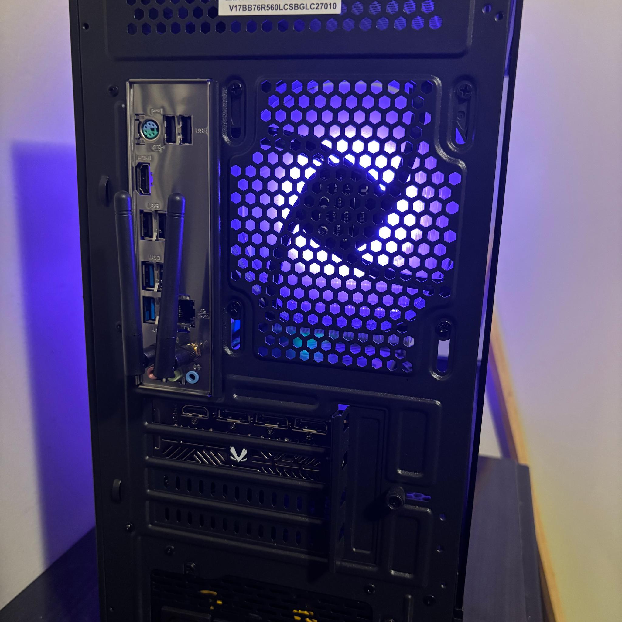GeForce RTX 5060 Custom Gaming PC - Core i5-12600K, 16GB RAM, 1TB NVMe SSD