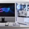 XPG Invader X Mid-Tower Gaming Case With 5 ARGB Fans White