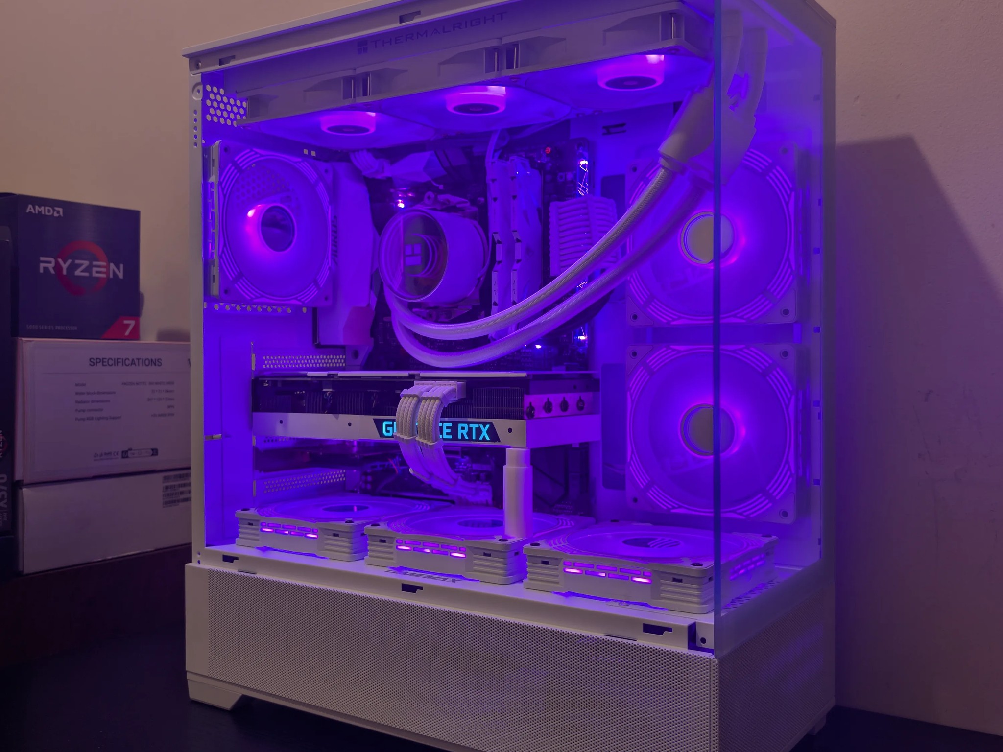 🦢 1440p Gaming Beast | RTX 3080 | Ryzen 7 5800X | 1TB SSD | 32GB RAM | WiFi 6 & Bluetooth 🦢