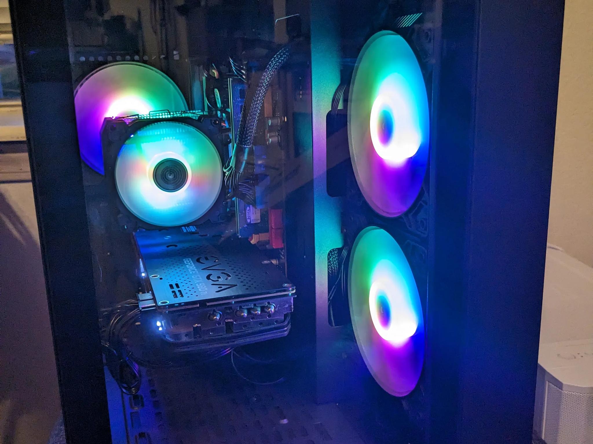 FREE SHIP||"Energon Cube"||i7-3960X 6 Core, 32GB RAM, 980 Ti 6GB, 500GB M.2 SSD, WiFi, RGB