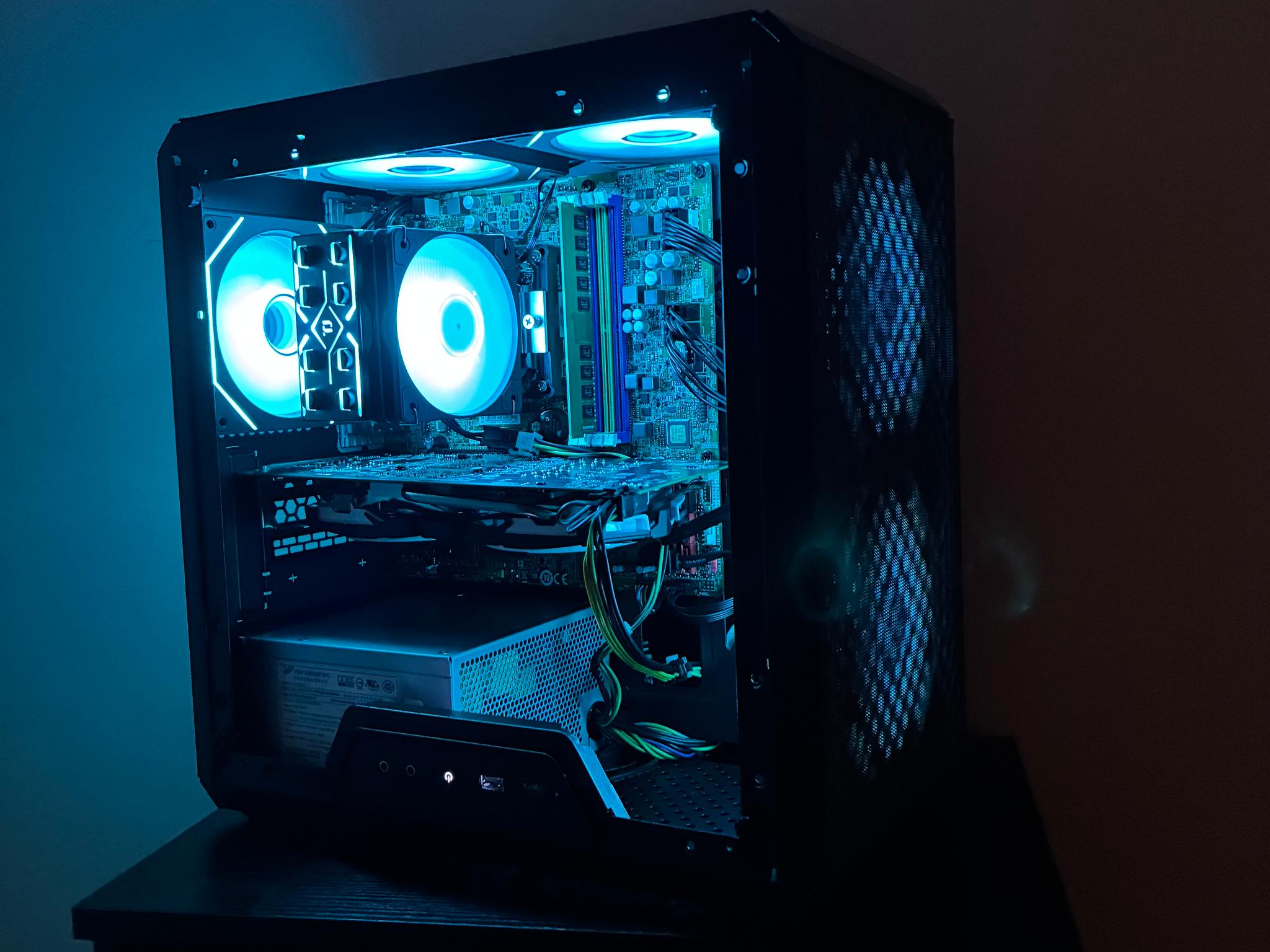 Low Cost Gaming PC | RX 580 4GB | Xeon CPU| 16GB Ram | 512GB Storage | 400W PSU