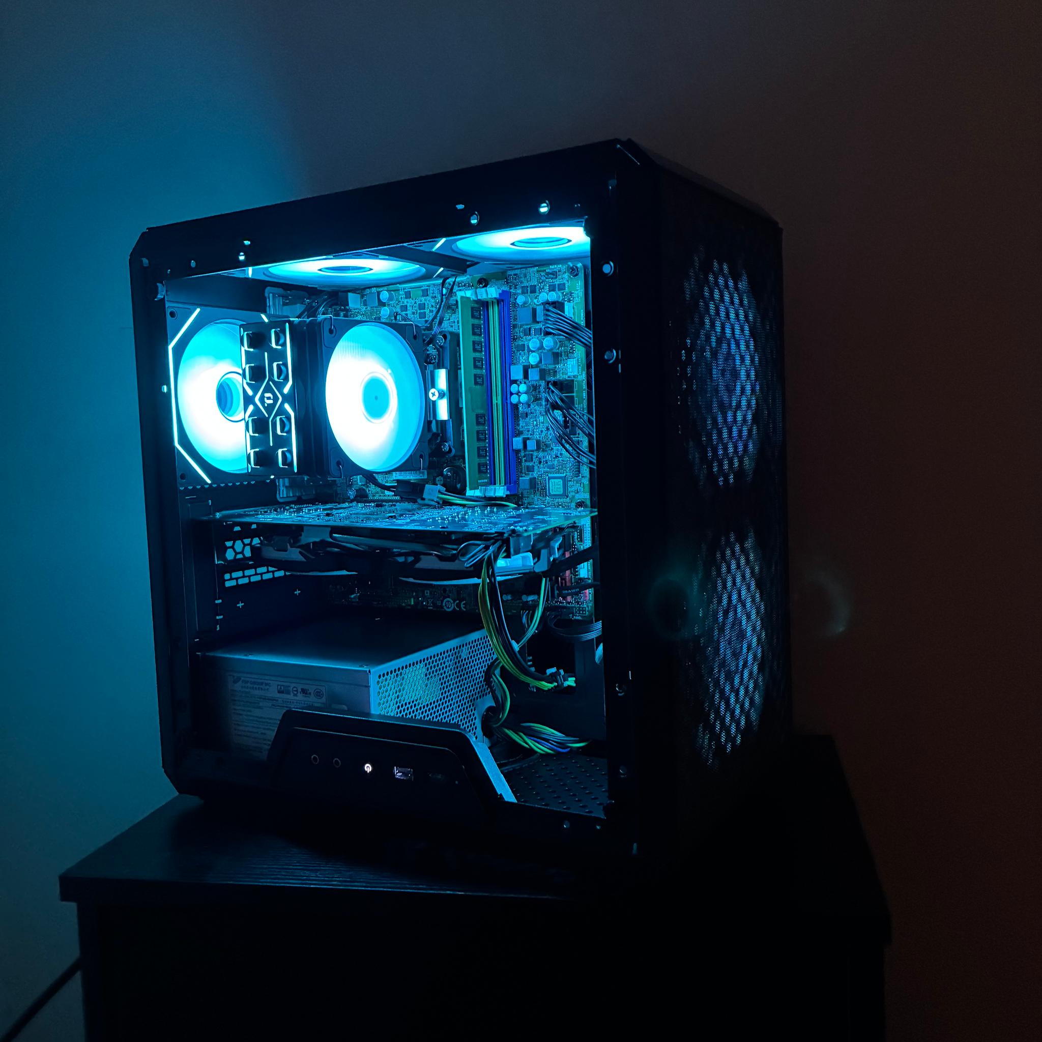 Low Cost Gaming PC | RX 580 4GB | Xeon CPU| 16GB Ram | 512GB Storage | 400W PSU