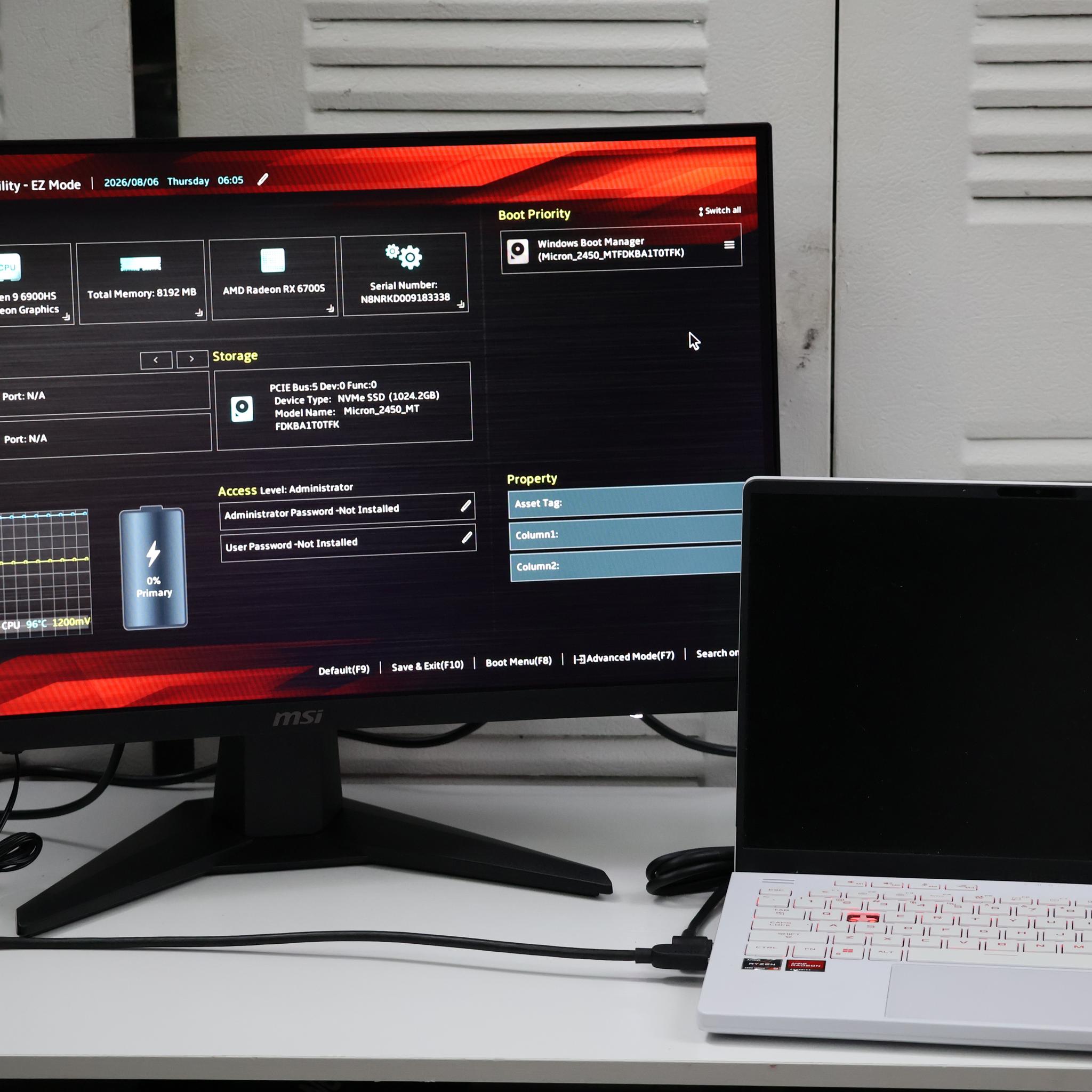 ASUS ROG Zephyrus G14 GA402RJ Ryzen 9 6900HS – For Parts or Repair
