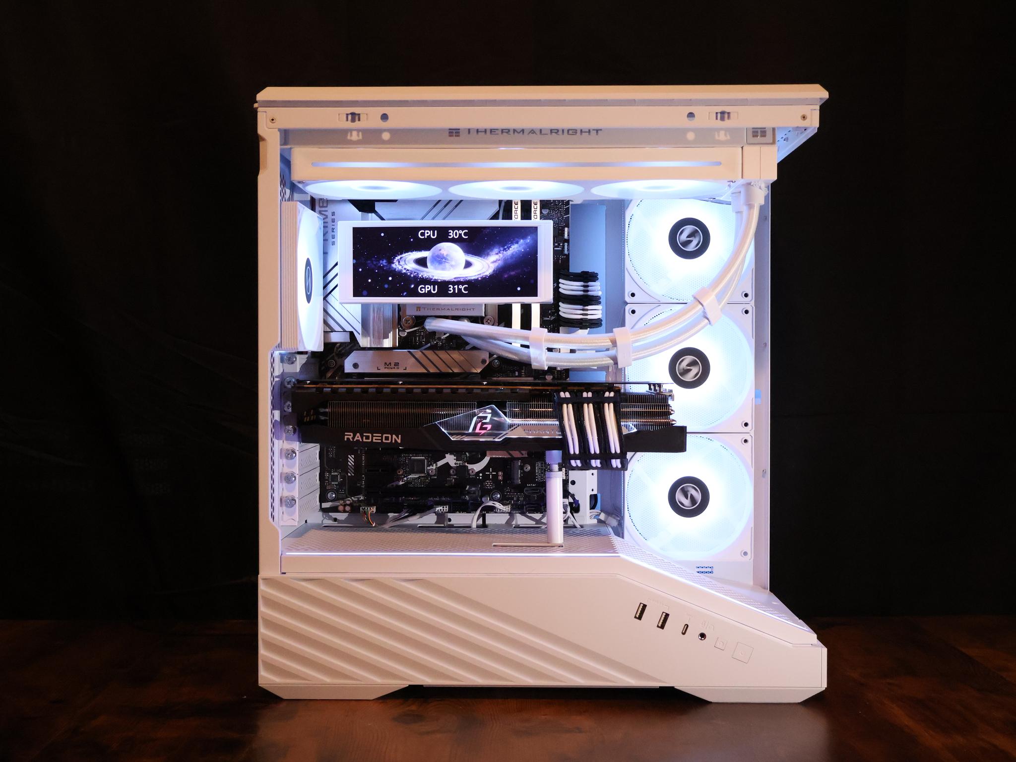 7900XTX | 14900KF | 64GB DDR5 | 2TB NVME | White Custom Gaming PC
