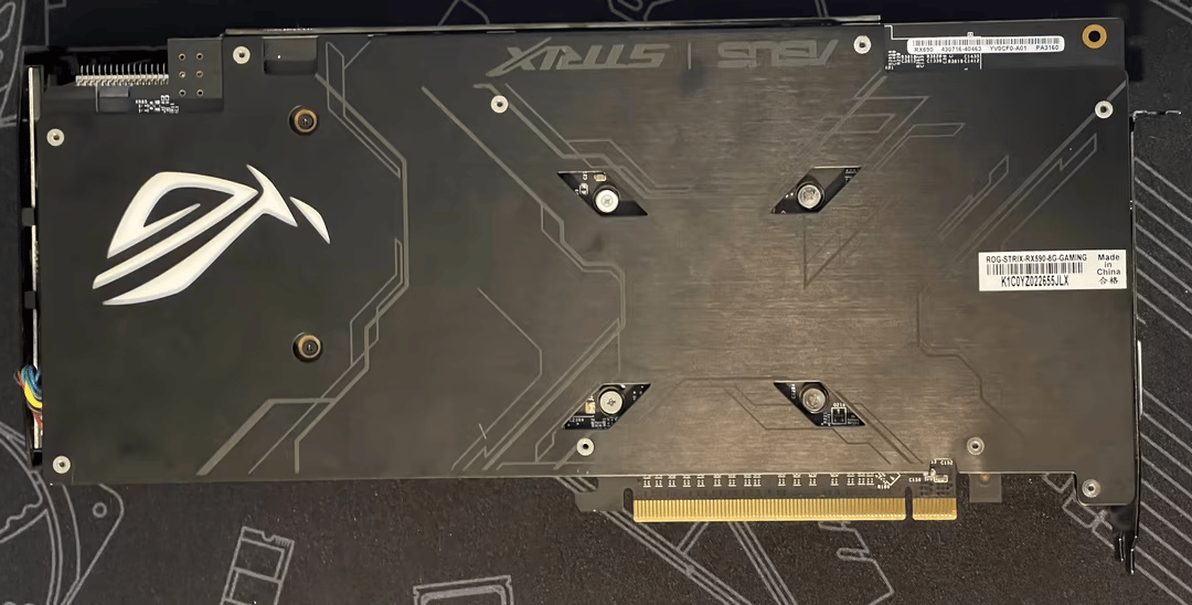 Used, ASUS RX 590 8GB GPU