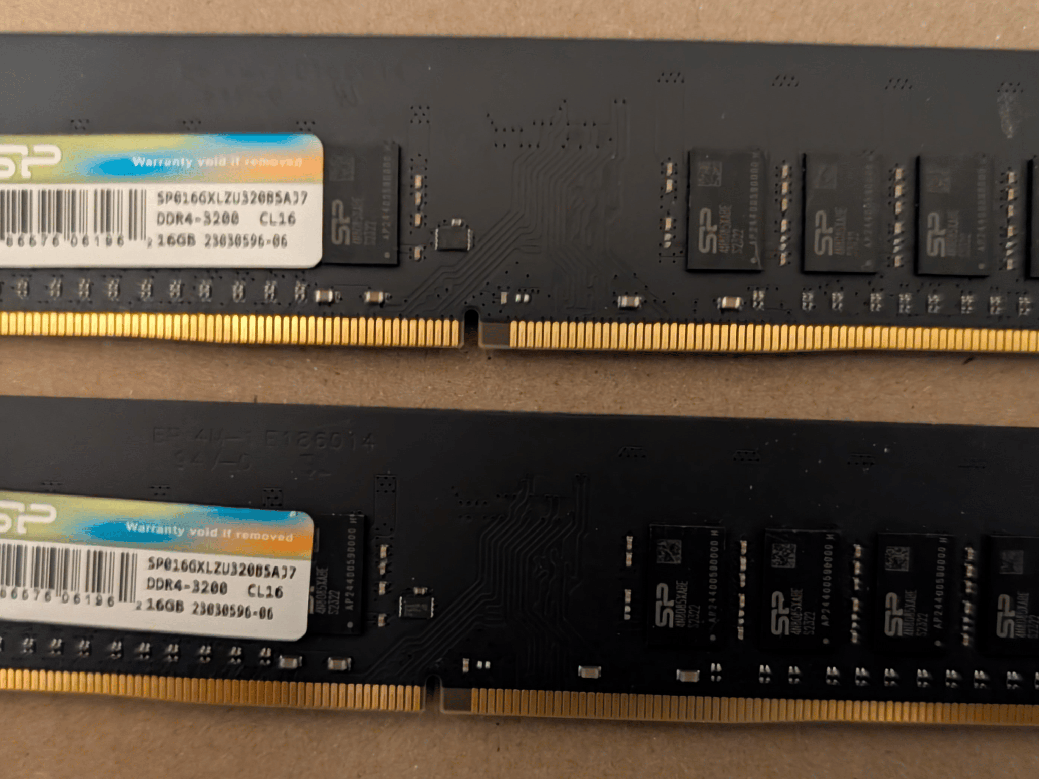 Silicon Power Gaming Series 32GB (2x16GB) DDR4 3200MT/s CL16 Desktop RAM Kit