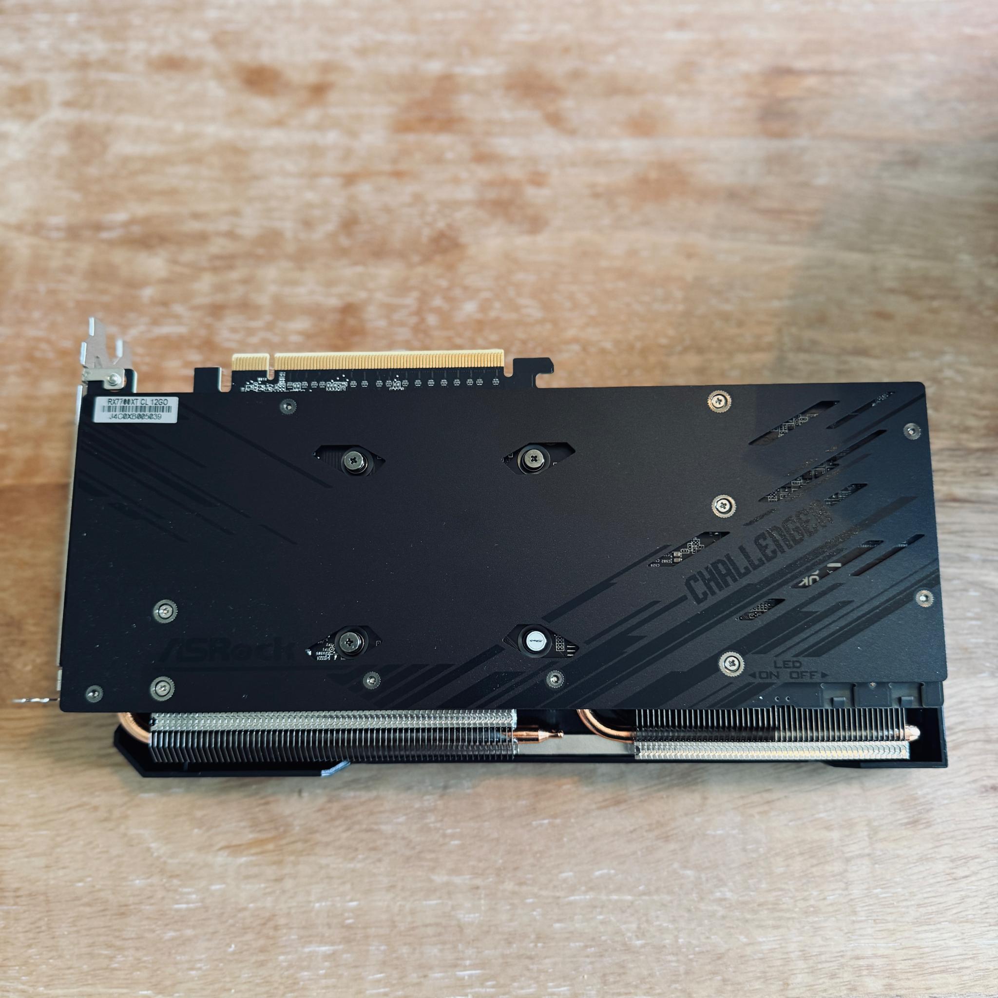 🔥ASRock Challenger Radeon RX 7700 XT 12GB🔥 GDDR6 PCI Express 4.0 x16 ATX Graphics Card