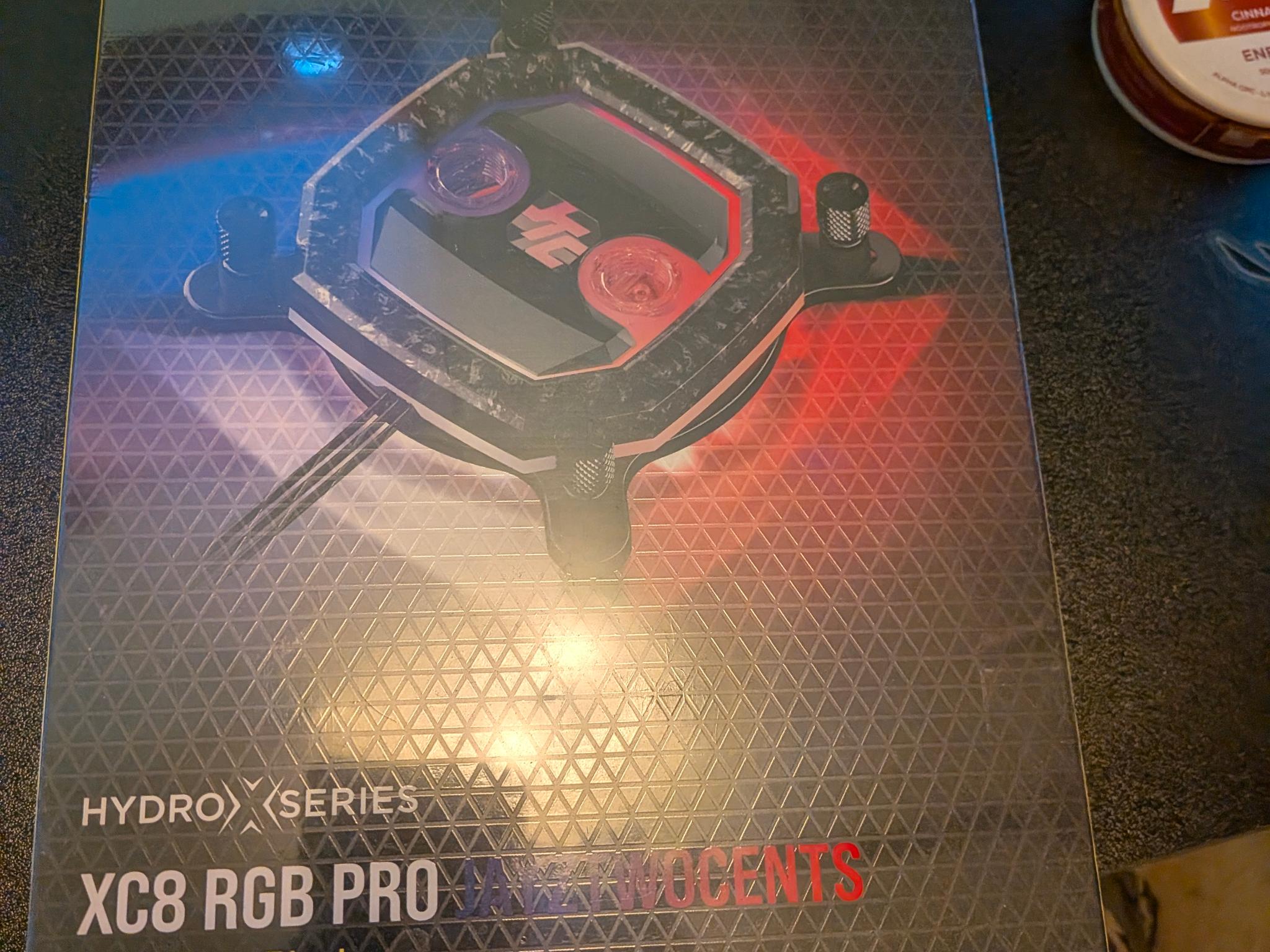 Corsair XC8 Jayz2cents AM4 waterblock NIB