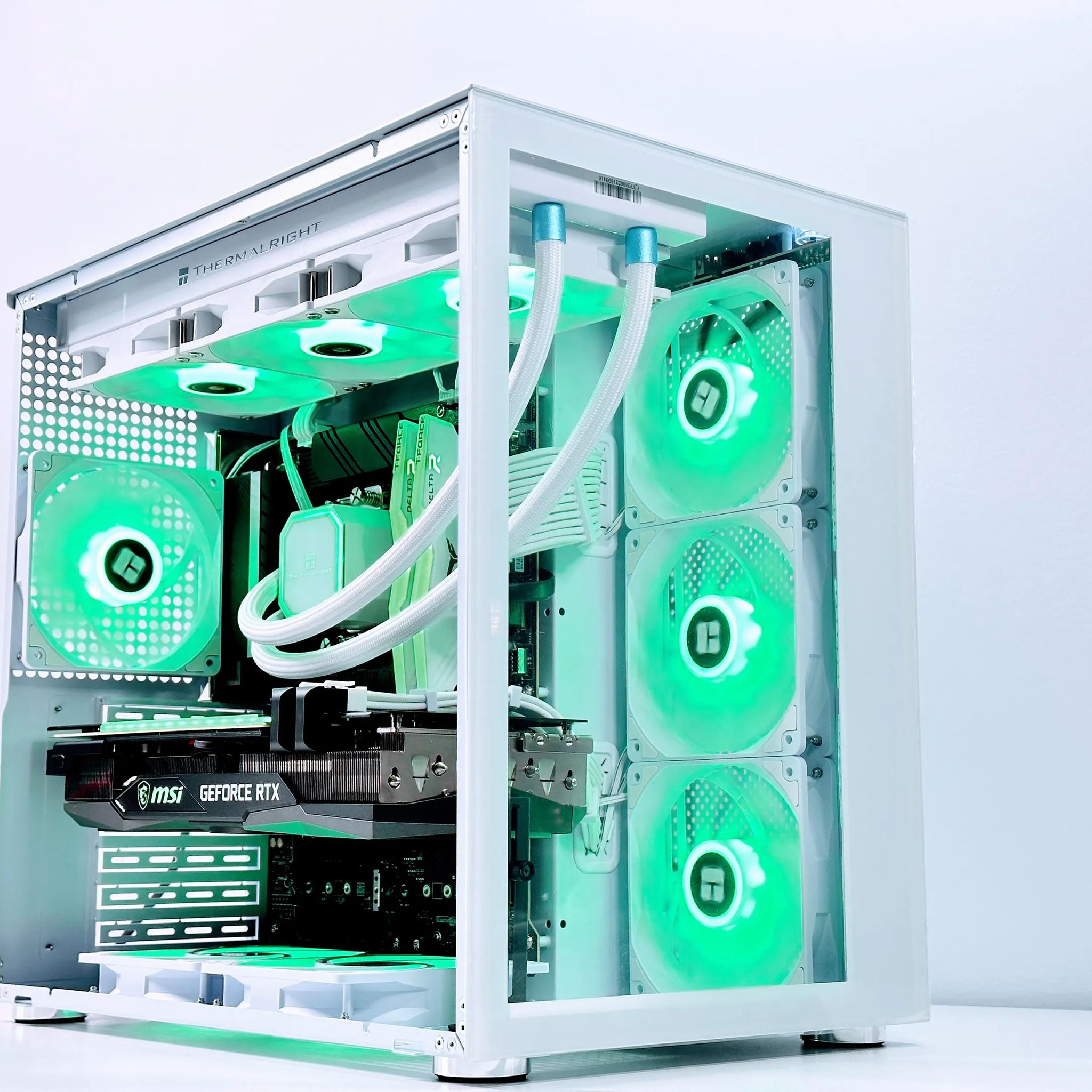 🫗 Liquid Cooled Gaming PC🫗 Nvidia RTX 3070 Ti 8GB❄️Intel 13500T 14 core❄️32GB DDR4❄️1TB NVME